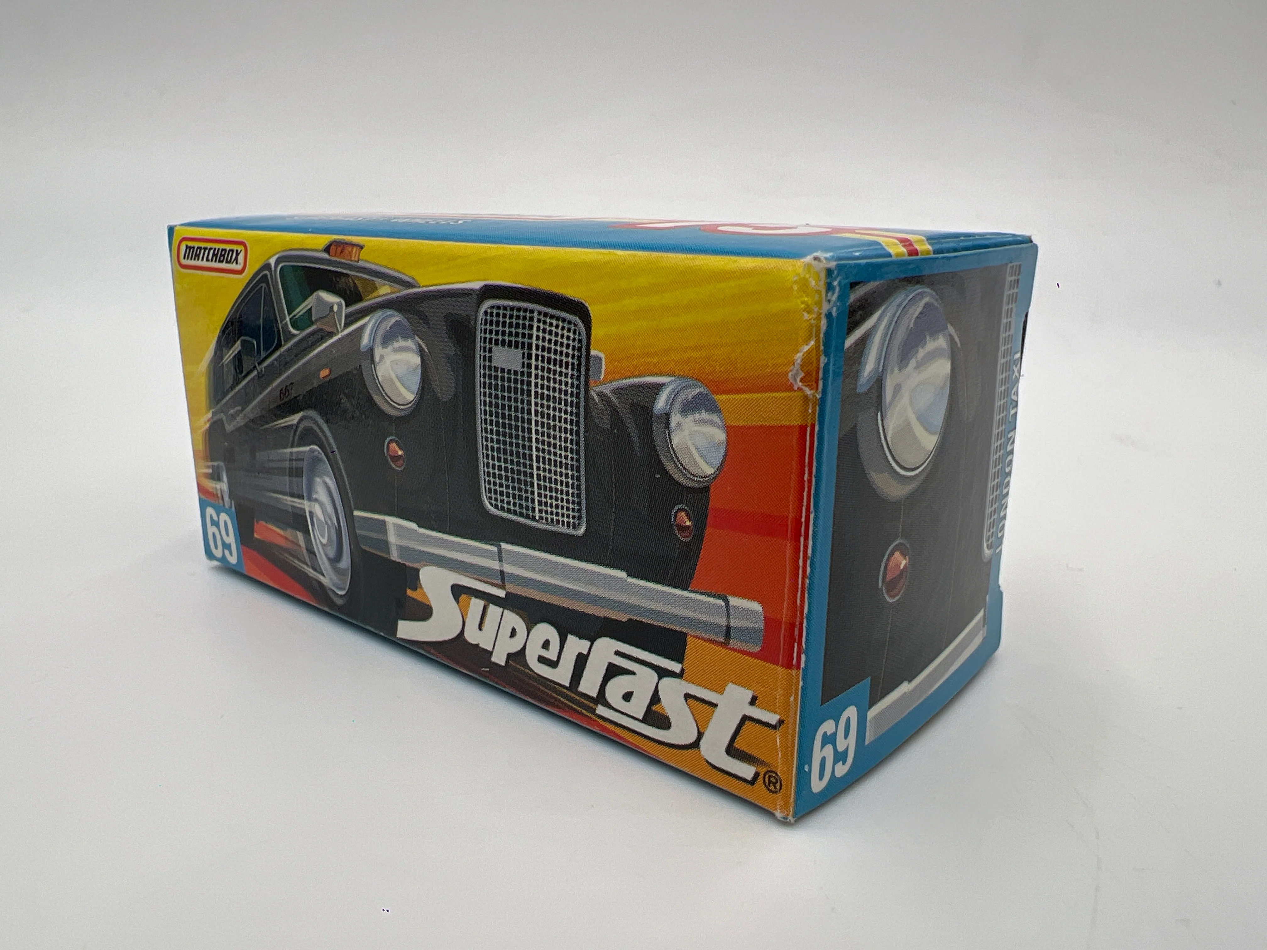 Matchbox 1/64 Superfast #69 London Taxi Gray Loose - Image 7