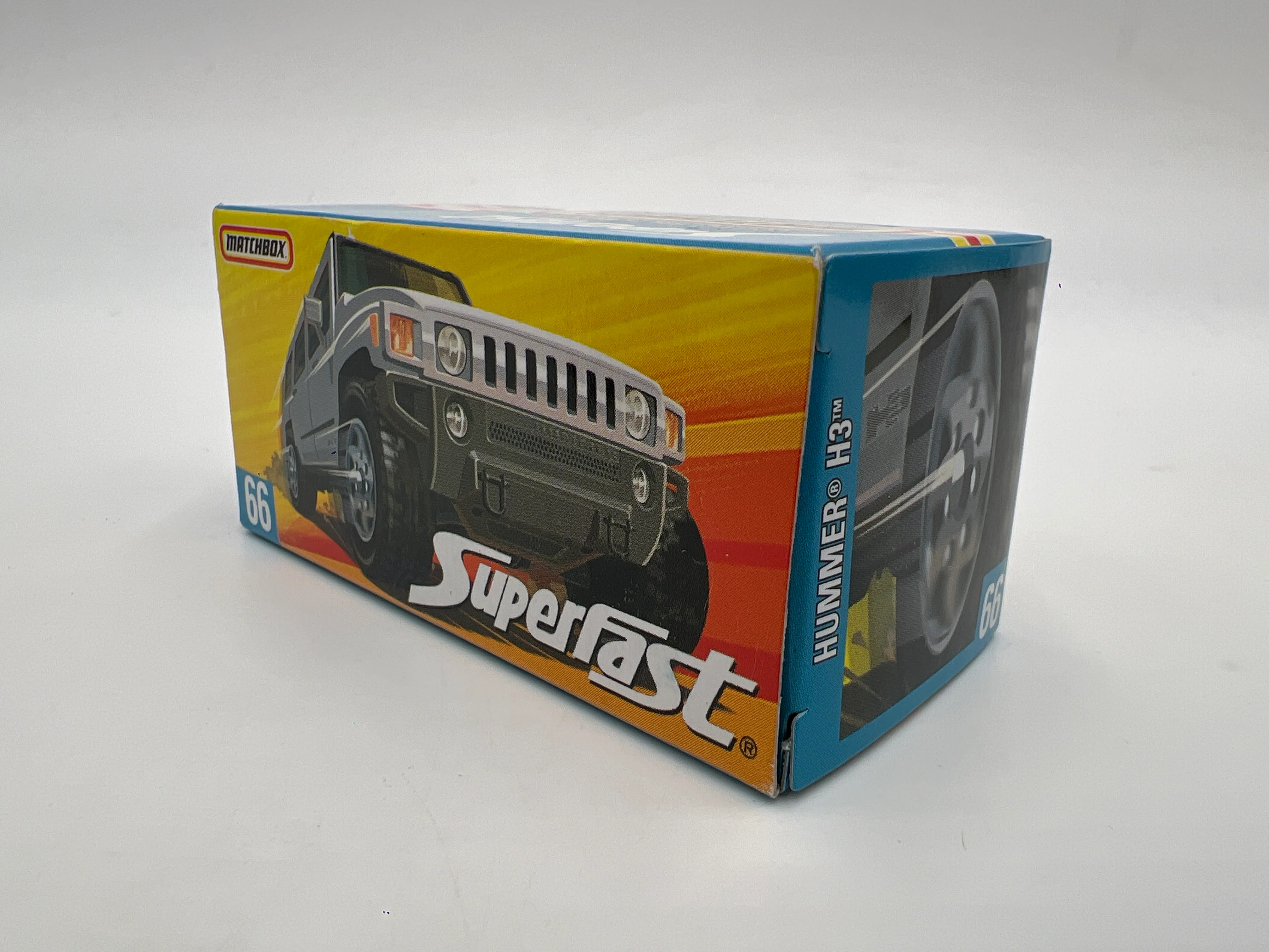 Matchbox 1/64 Superfast #66 Hummer H3 White Loose - Image 8