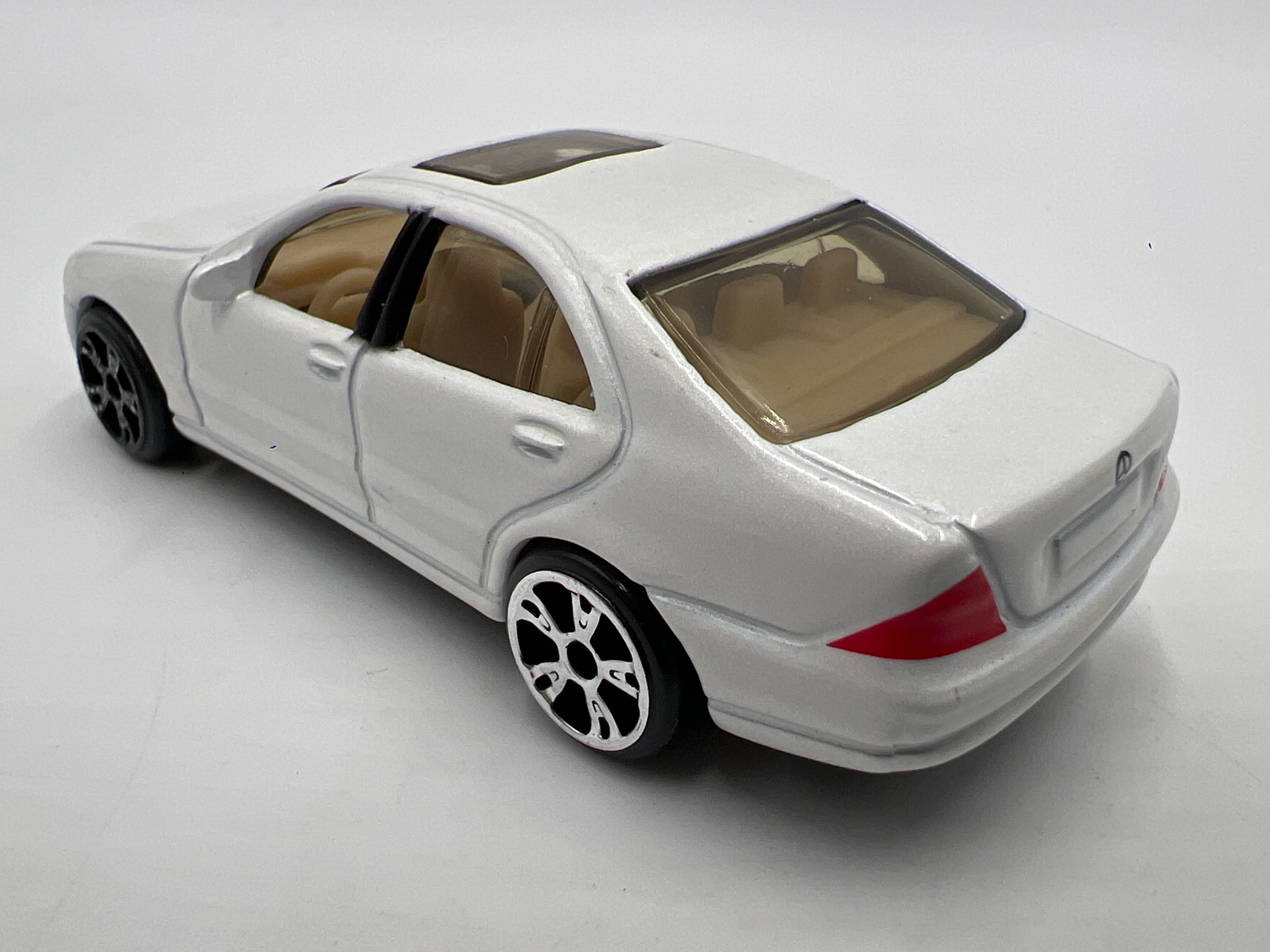 Matchbox 1/64 Superfast #60 Mercedes-Benz S 500 White Loose - Image 3