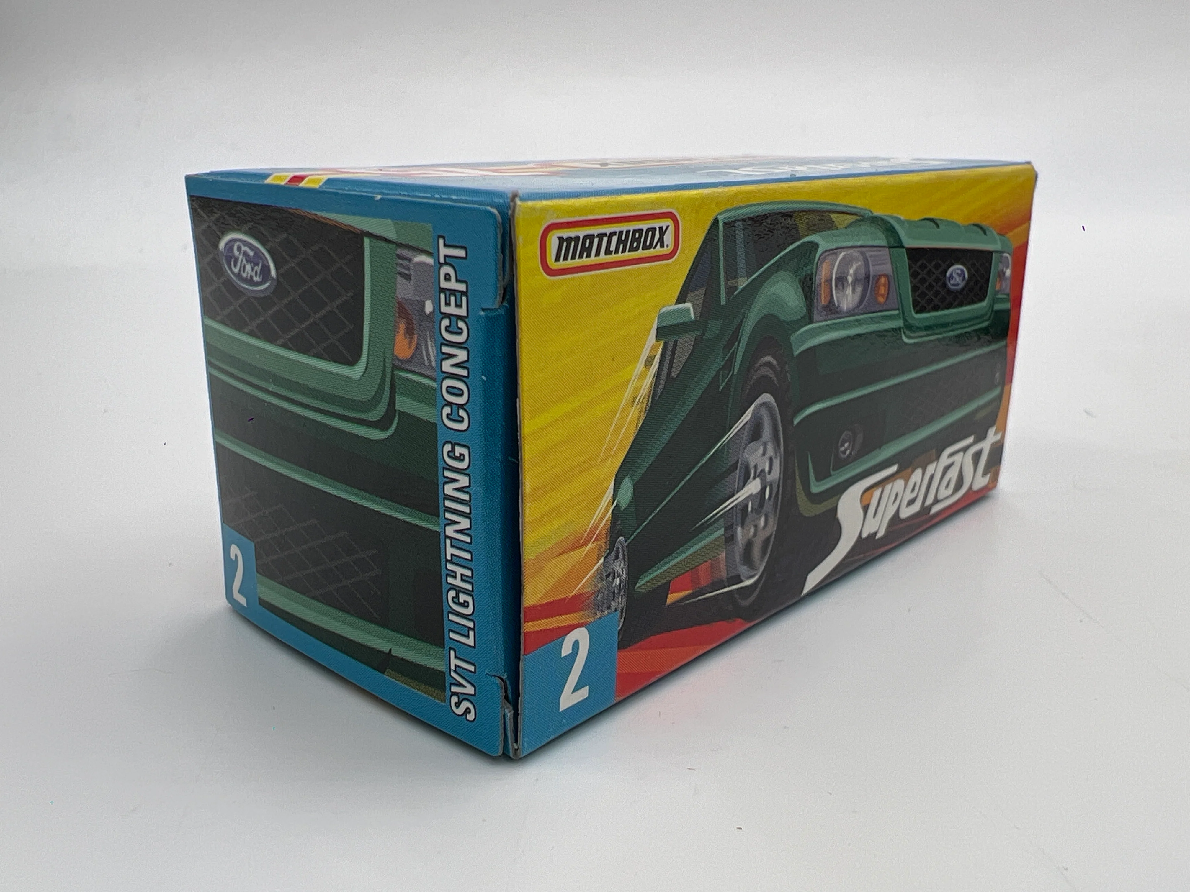 Matchbox 1/64 Superfast #2 Ford SVT Lightning Concept White Loose - Image 7