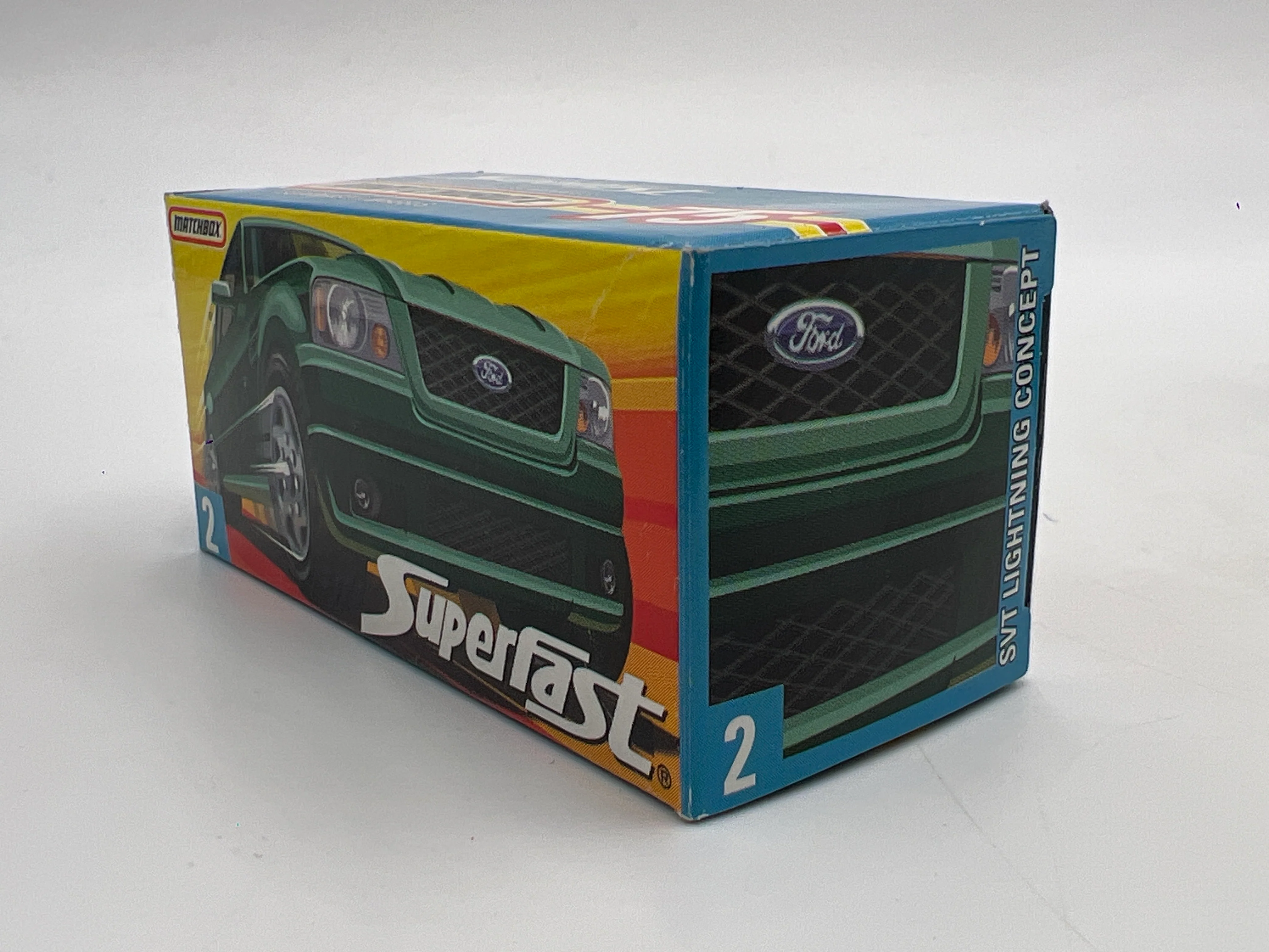 Matchbox 1/64 Superfast #2 Ford SVT Lightning Concept White Loose - Image 8