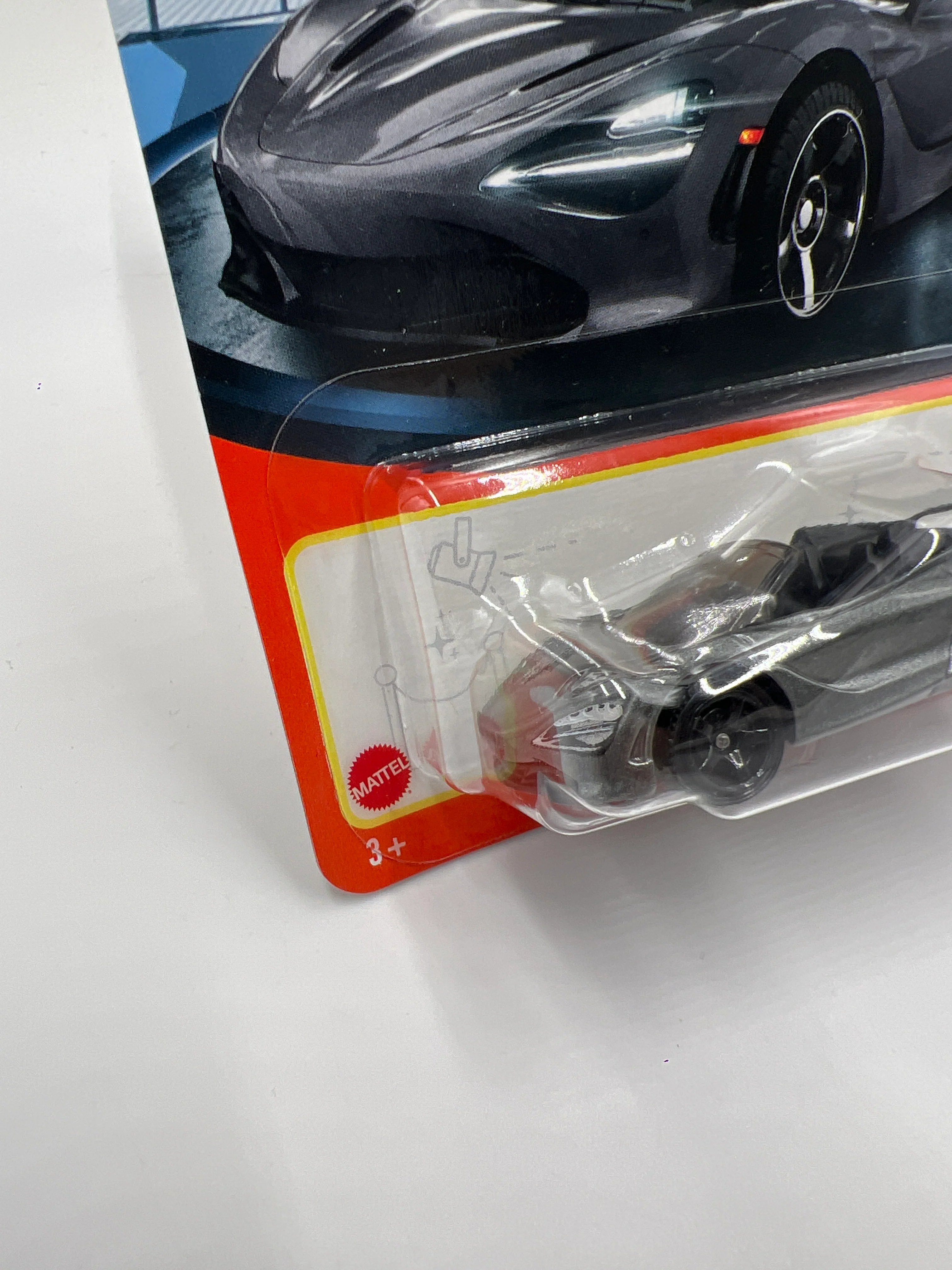 Matchbox #66 McLaren 720S Spider Gray 214H - Image 4