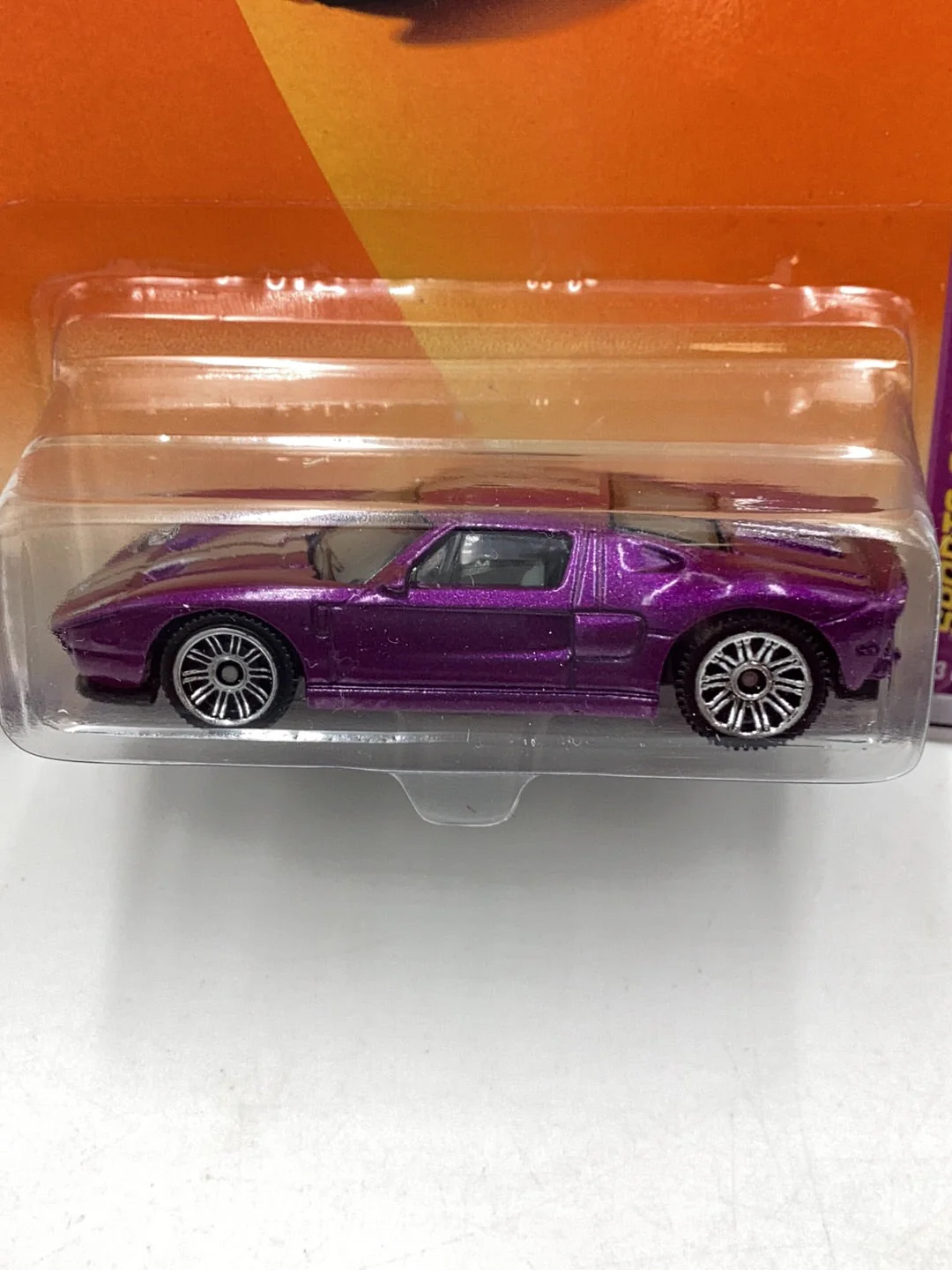Matchbox 2010 #13 Ford GT purple 21G - Image 2