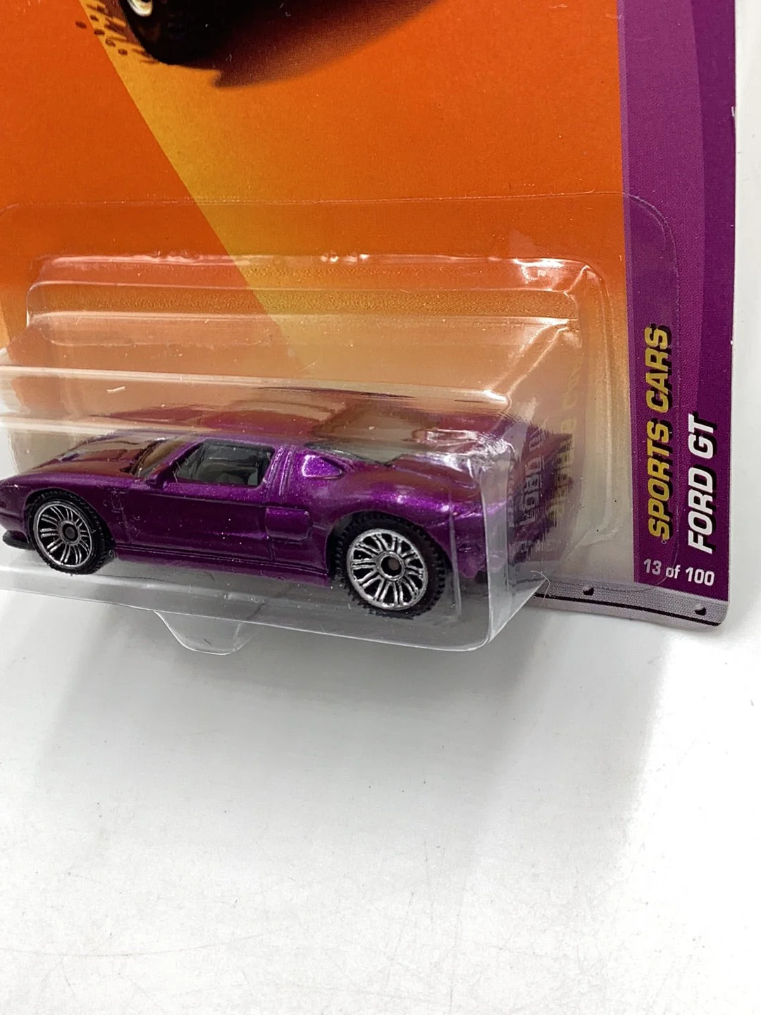 Matchbox 2010 #13 Ford GT purple 21G - Image 4