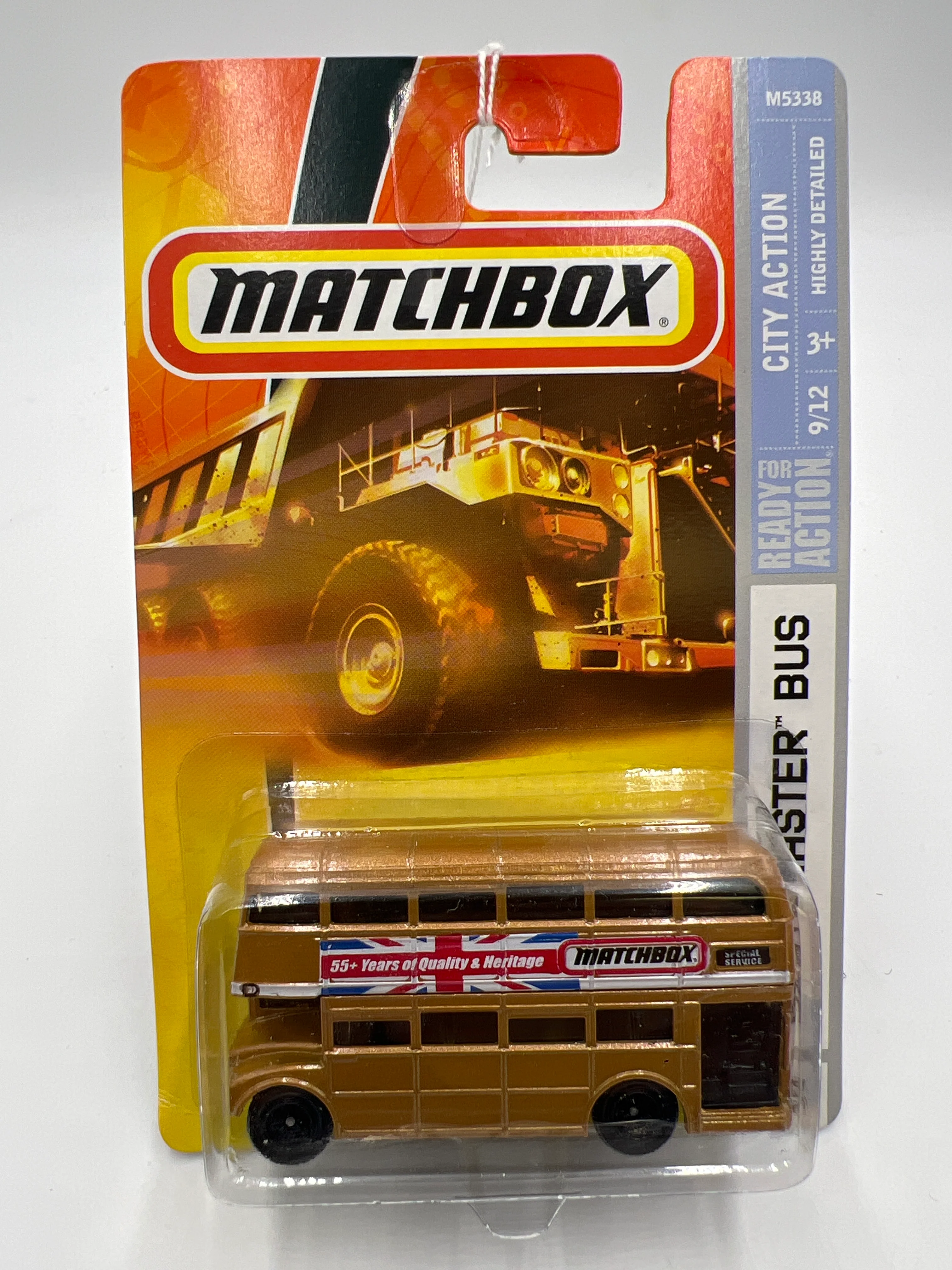 Matchbox #53 City Action Routemaster Bus (Vein BL Corner) 68G - Image 2