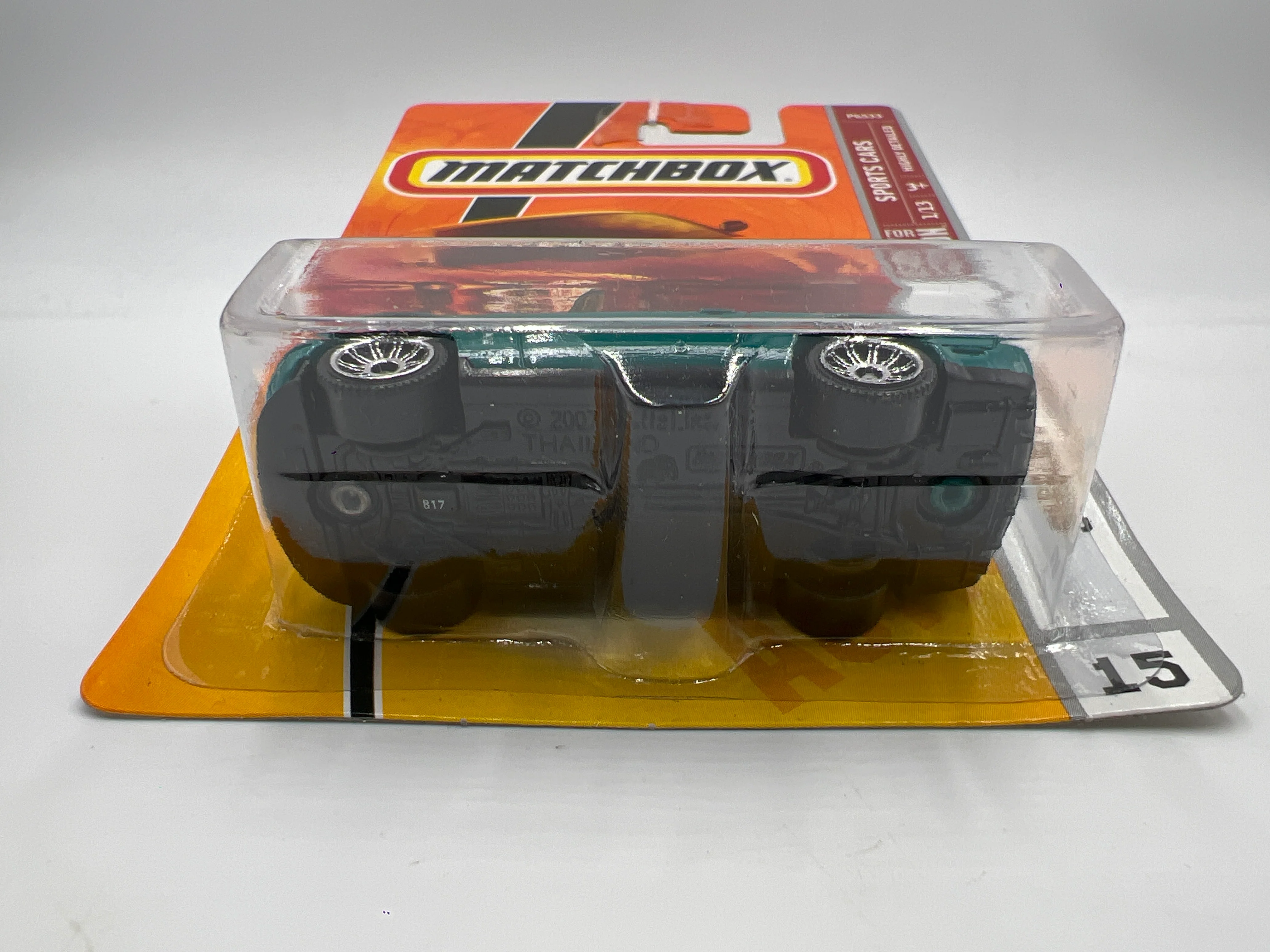 Matchbox #15 Sports Cars 2007 Ford Shelby GT500 Teal 208C - Image 6