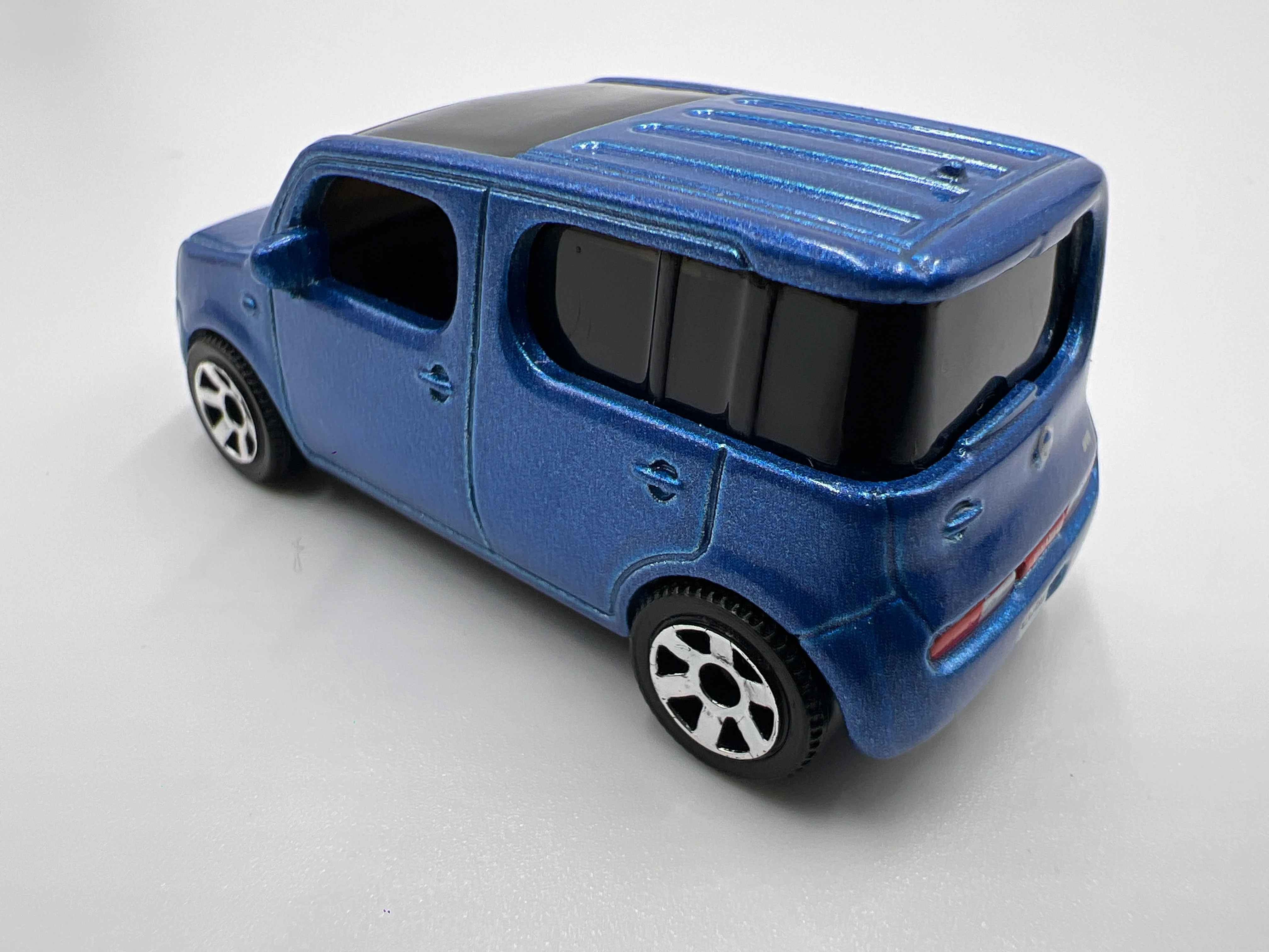 Matchbox #30 Nissan Cube 2010 Blue Loose - Image 3