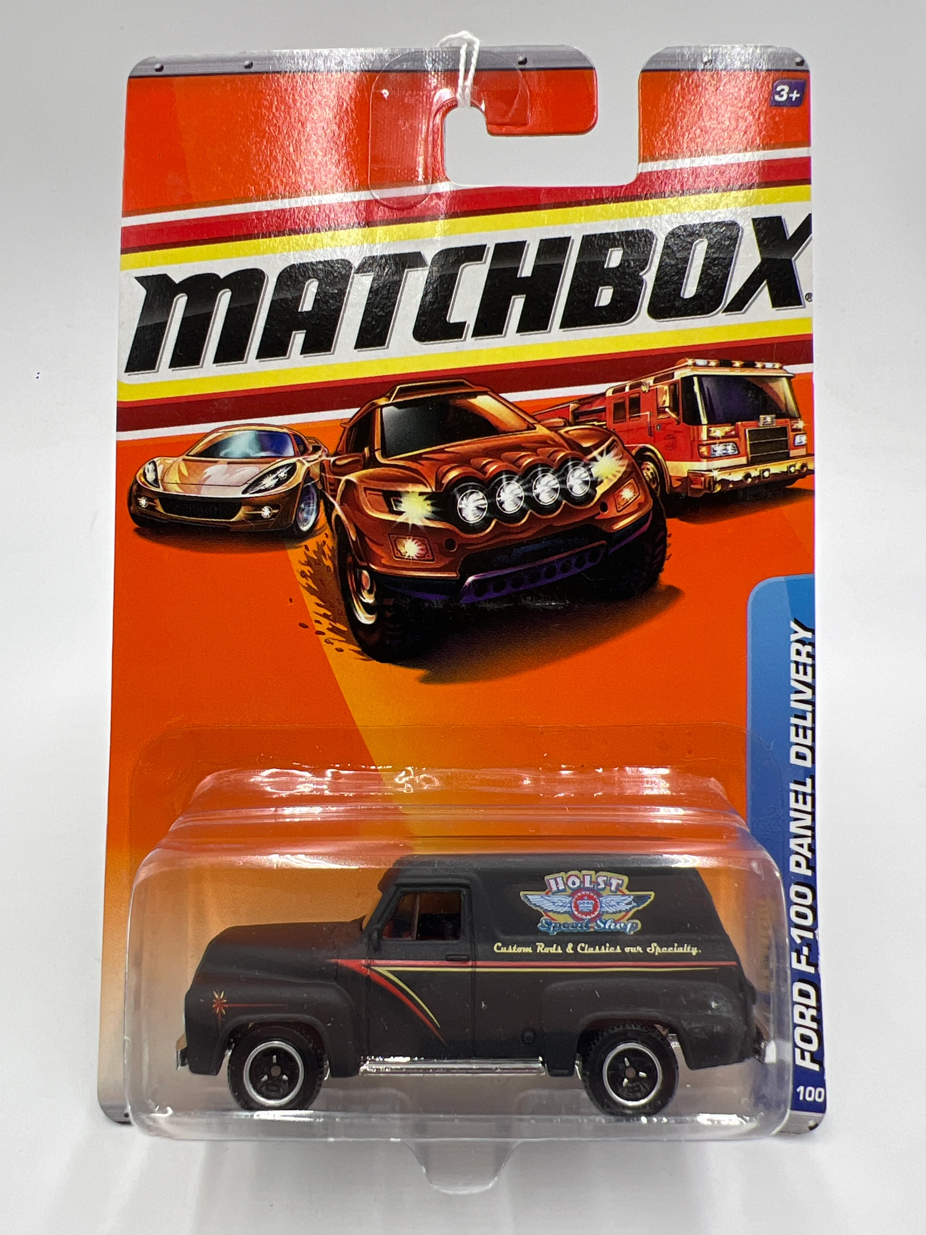 Matchbox City Action #69 Ford F-100 Panel Delivery Black 216N - Image 2