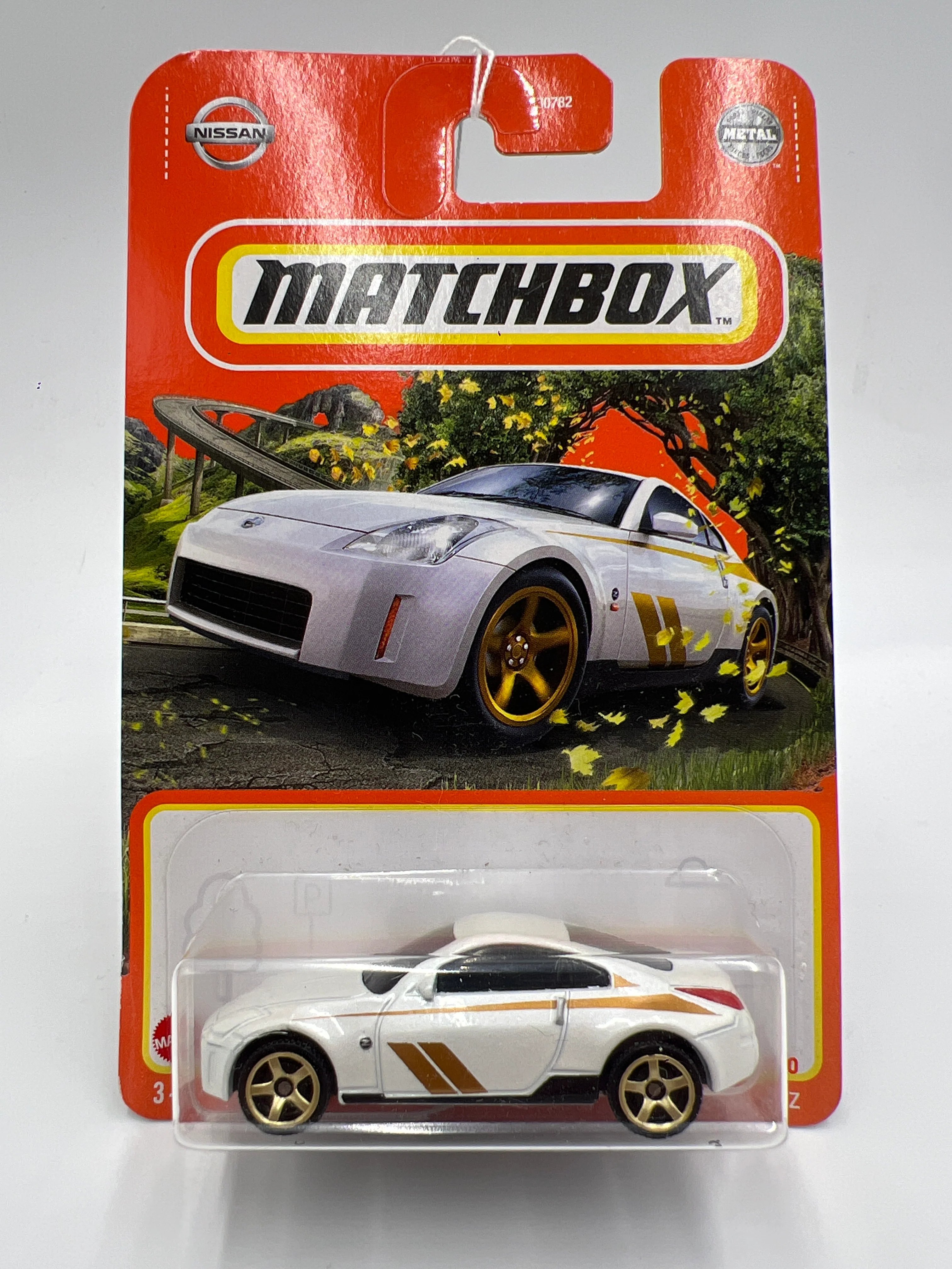 Matchbox #75 2003 Nissan 350Z White 214D