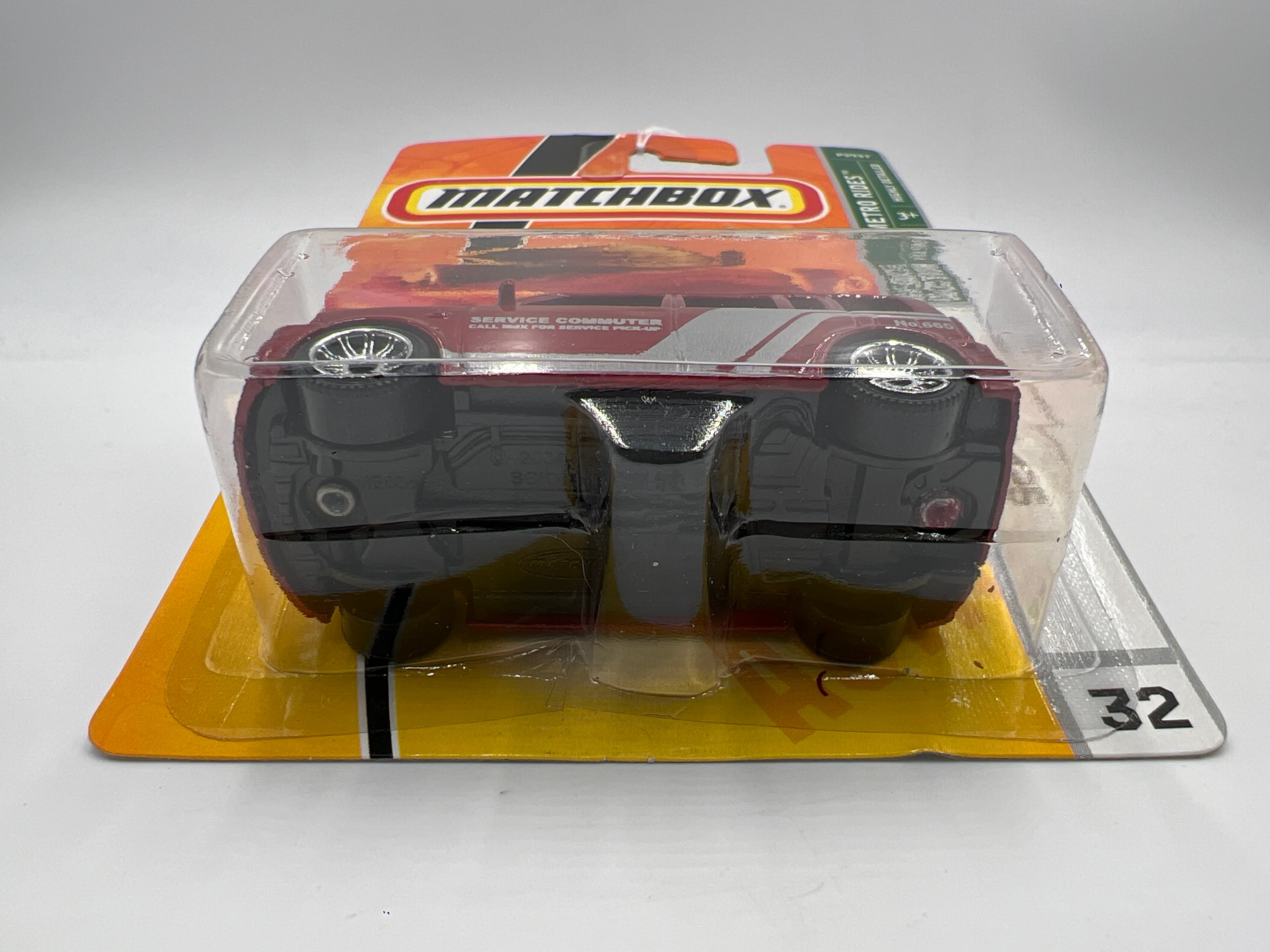 Matchbox #32 Metro Rides Scion xB Red 208A - Image 6