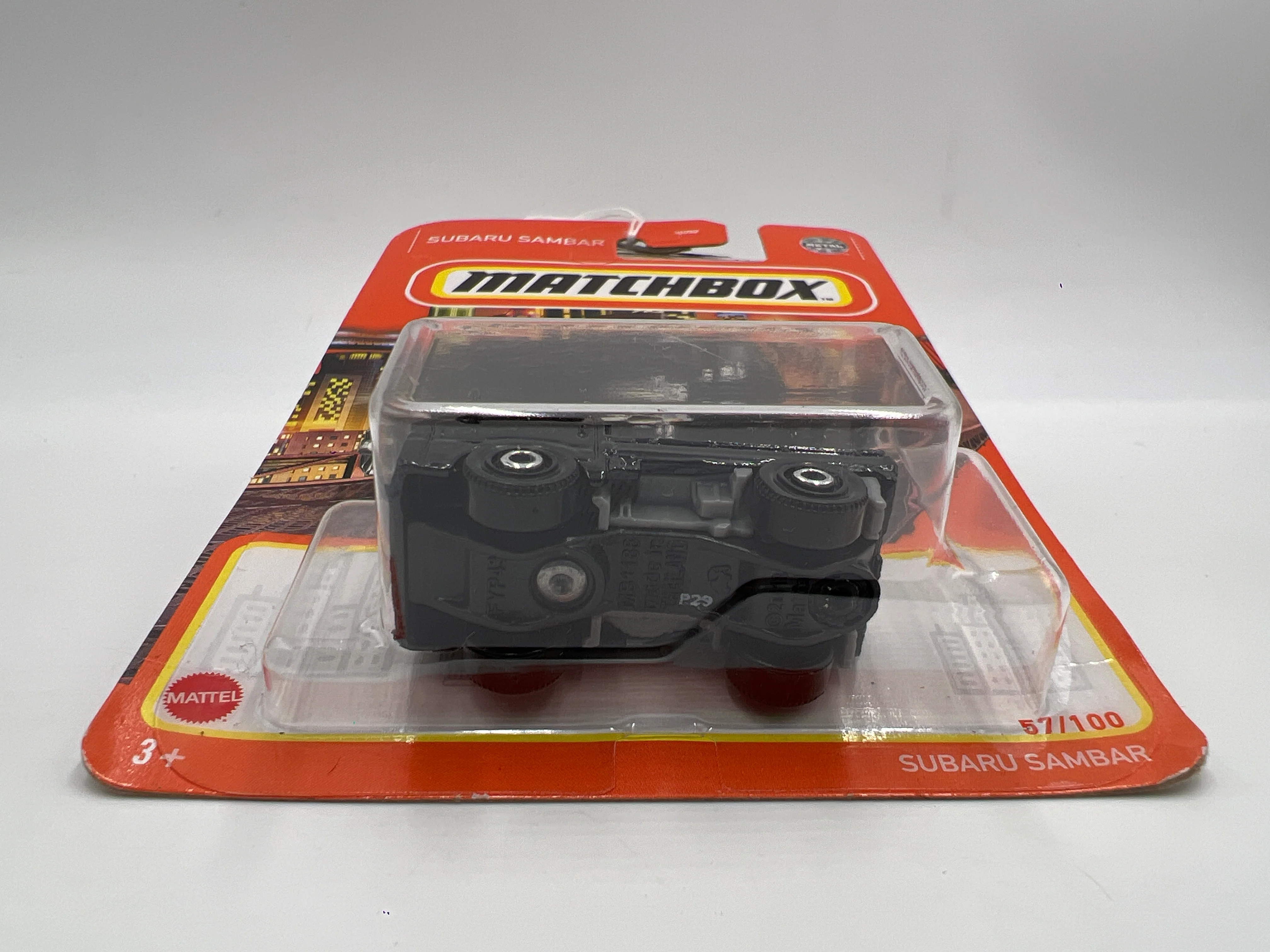 Matchbox #57 Subaru Sambar Blackout 211N - Image 5