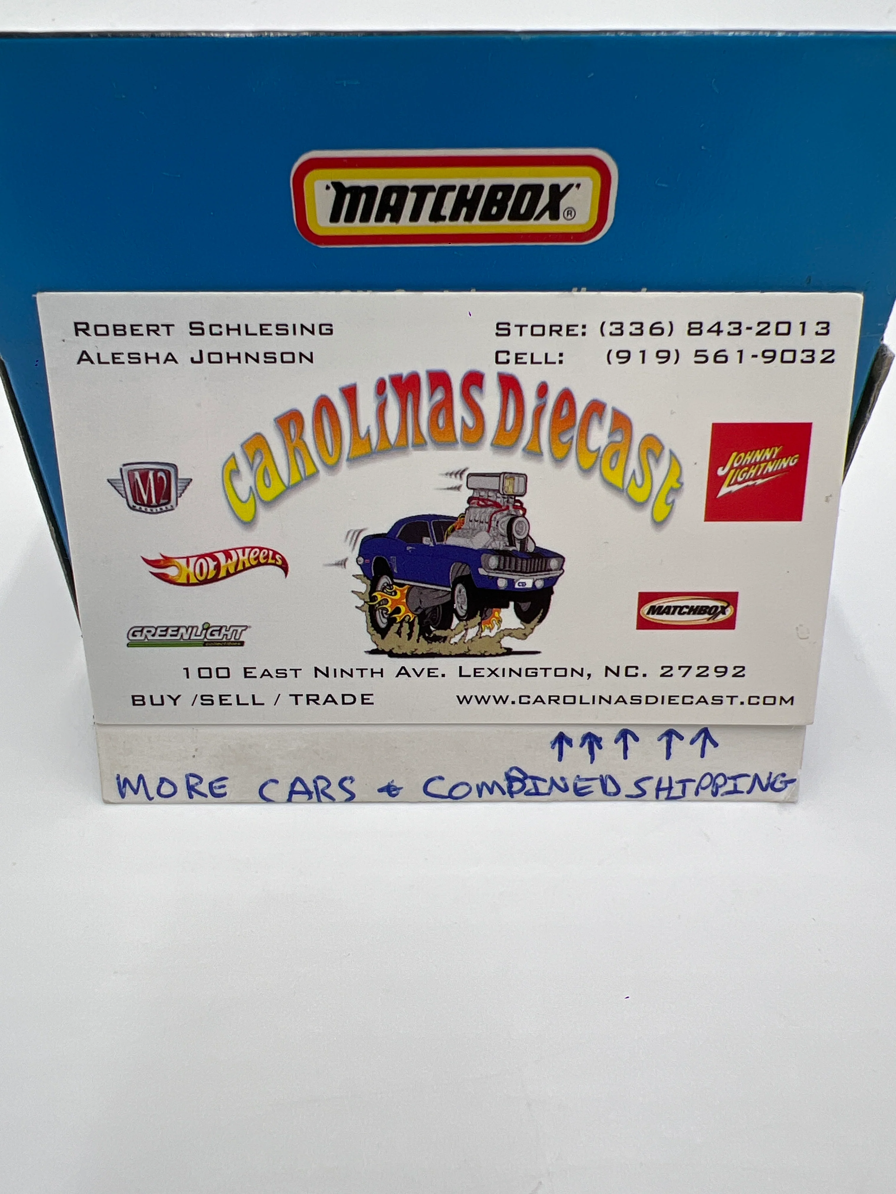 Matchbox A Whales Project Rally Vette Series 1 1987 Corvette Joe Bulgin Green - Image 7