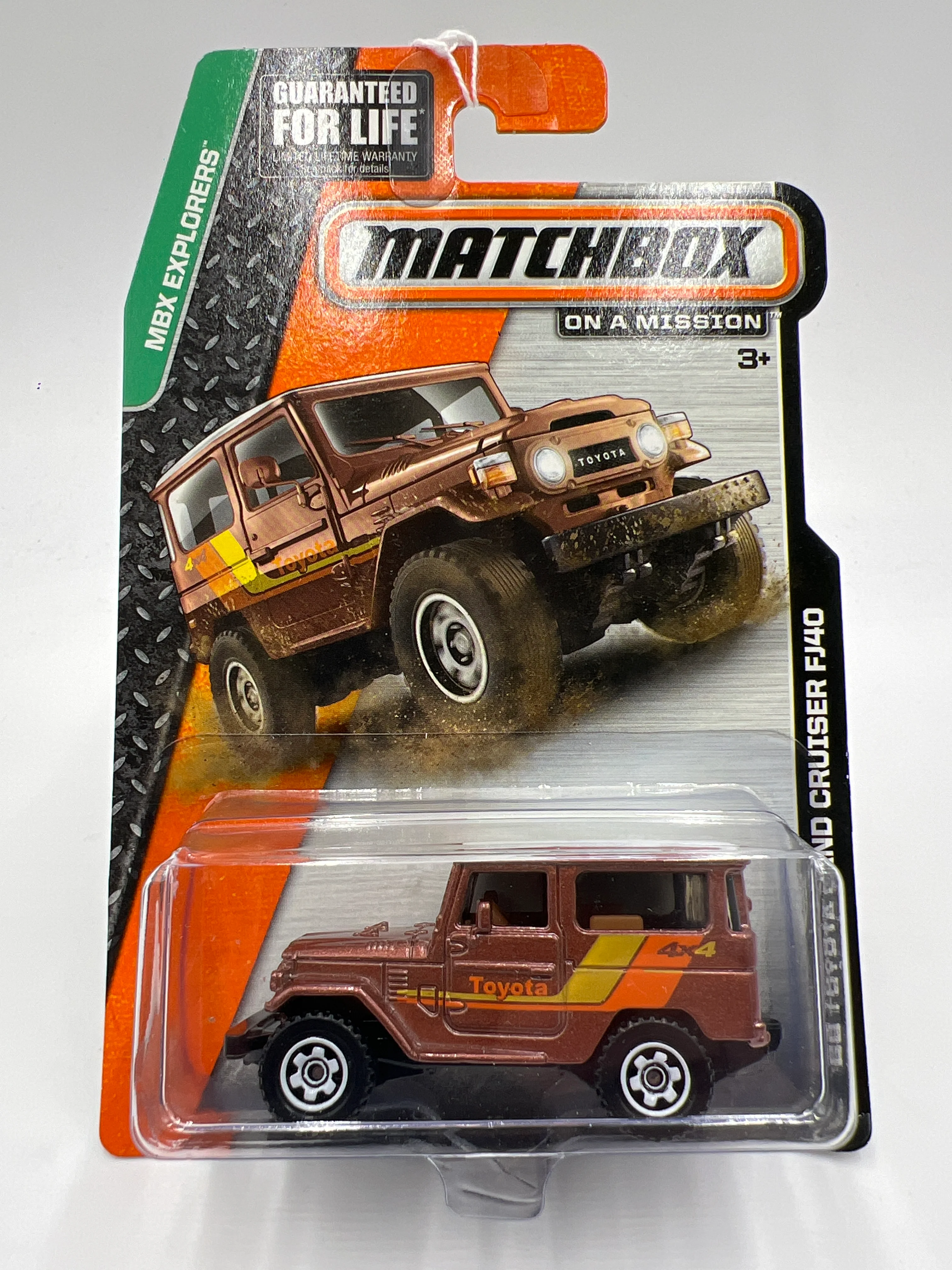 Matchbox MBX Explorers #54 68 Toyota Land Cruiser FJ40 Copper 206E - Image 2