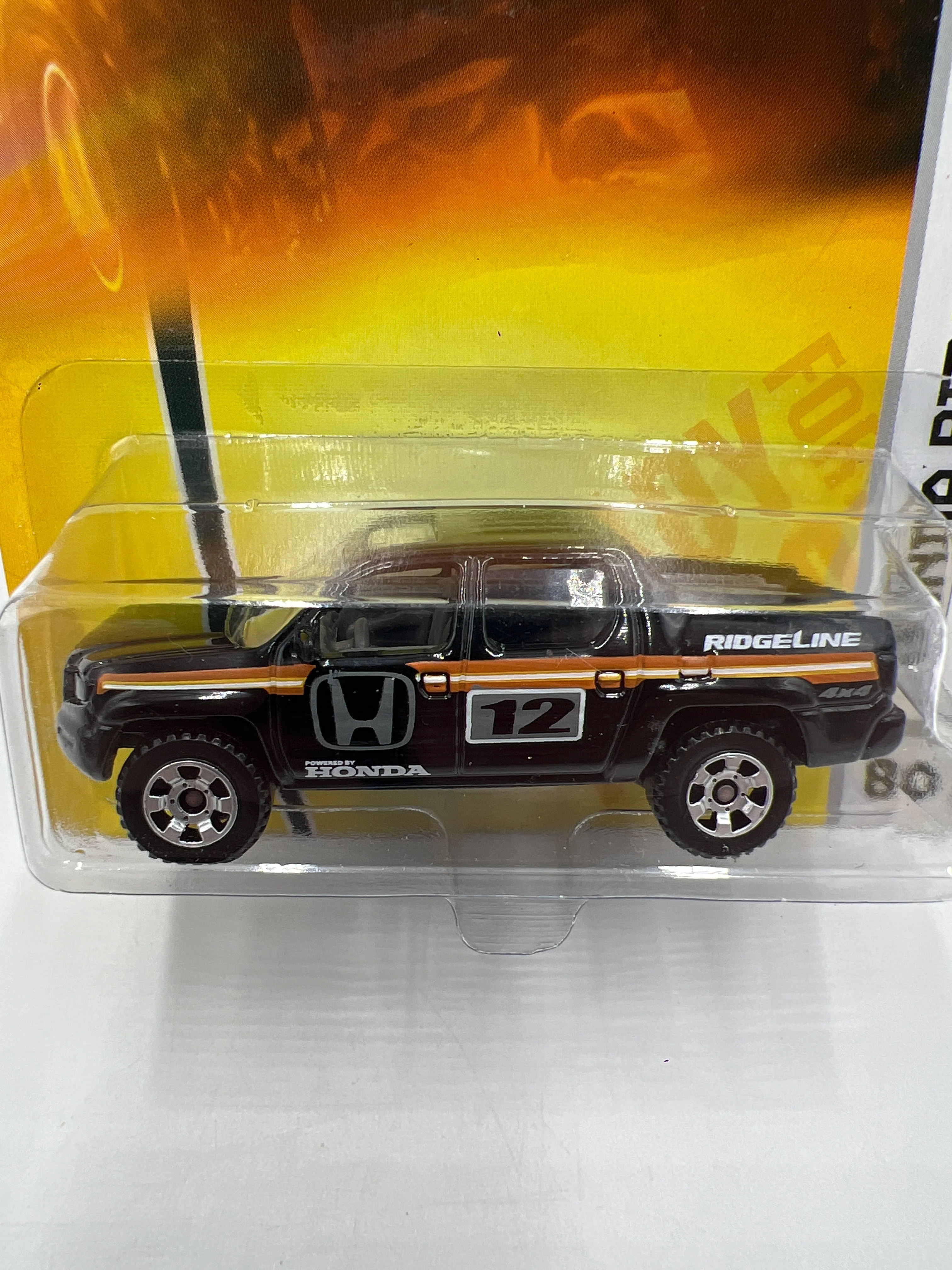 Matchbox Outdoor Adventure #80 Honda Ridgeline Black 210C - Image 3