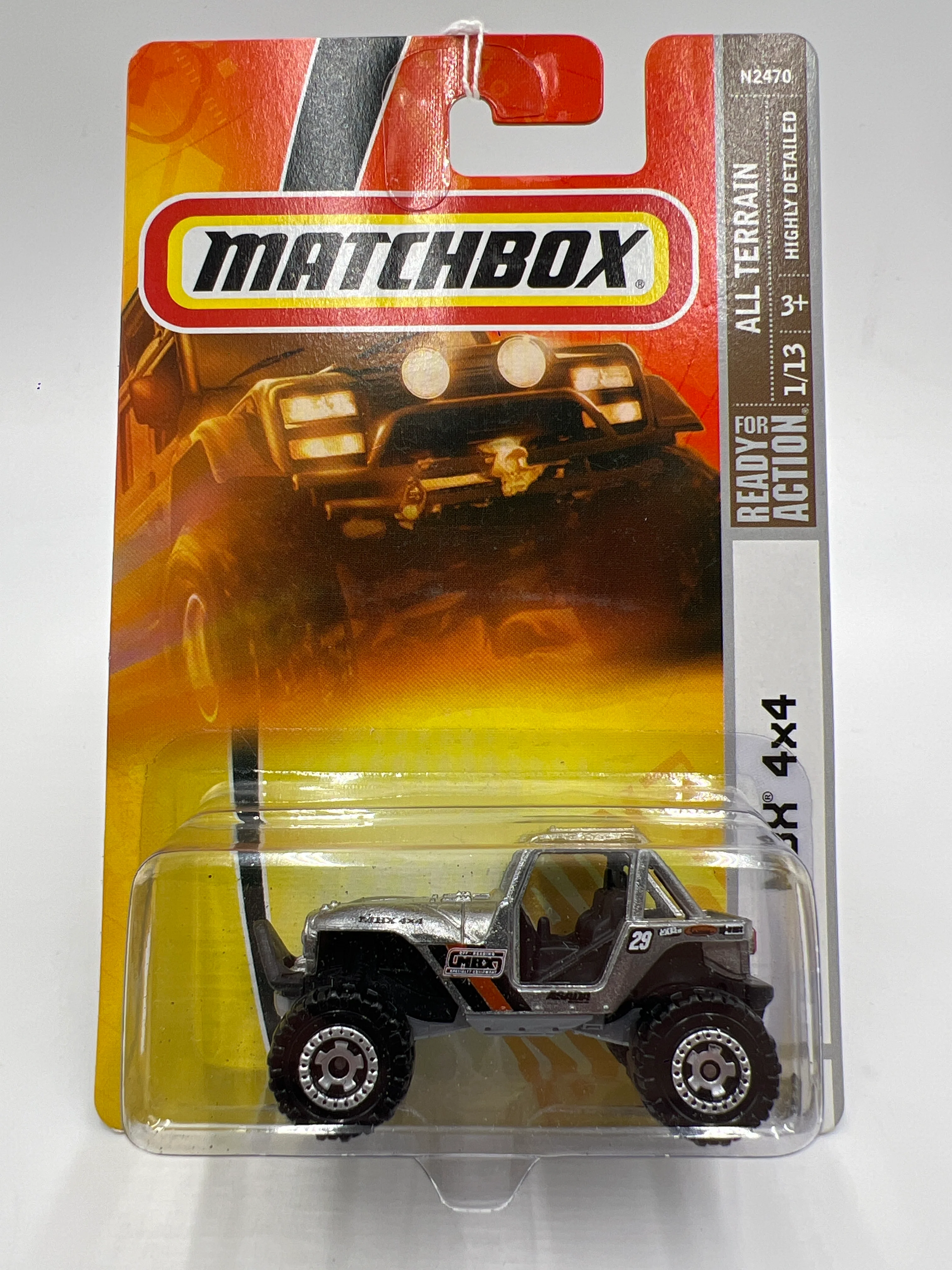Matchbox All Terrain #88 MBX 4x4 Silver 216H - Image 2