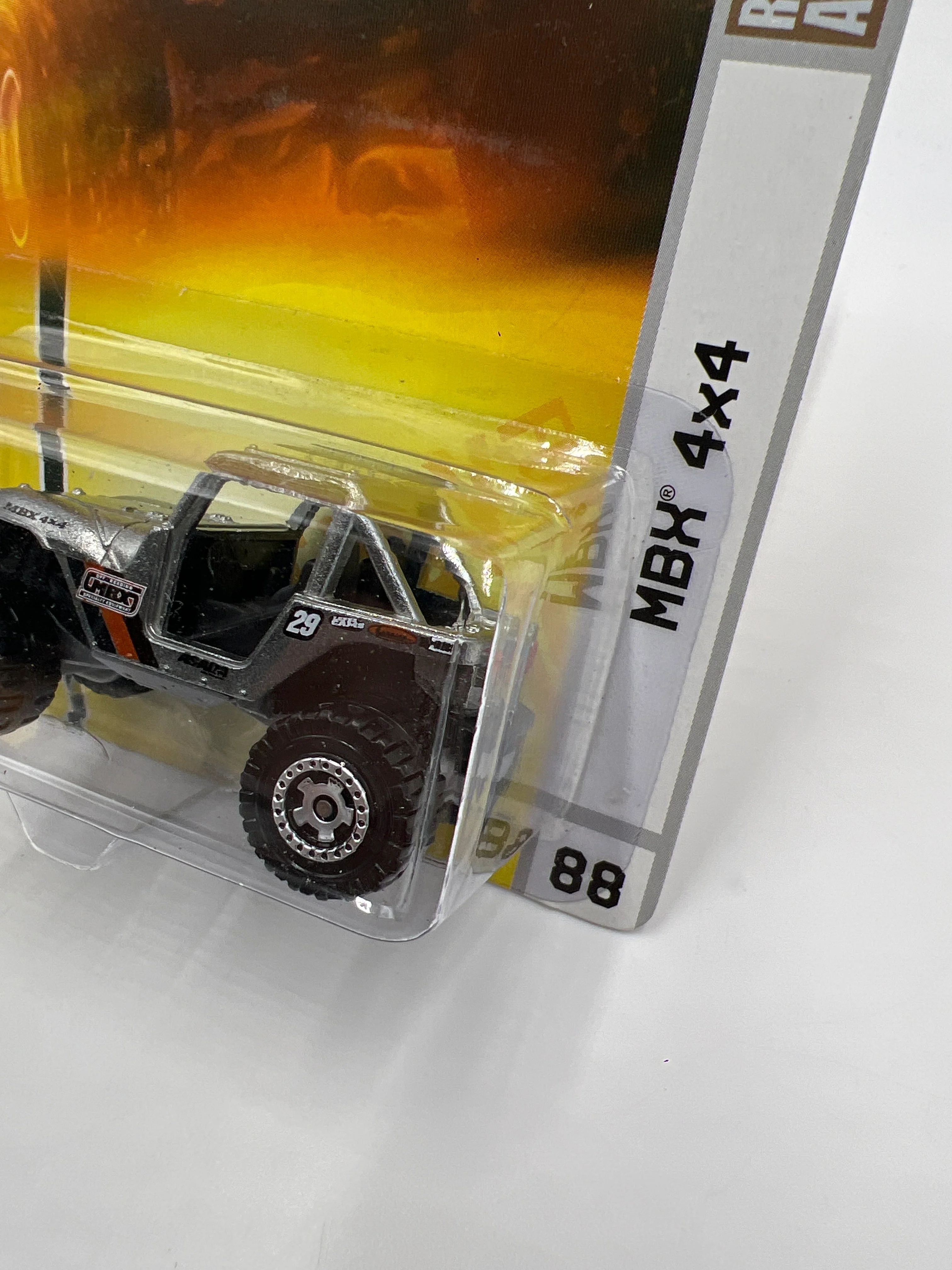 Matchbox All Terrain #88 MBX 4x4 Silver 216H - Image 4