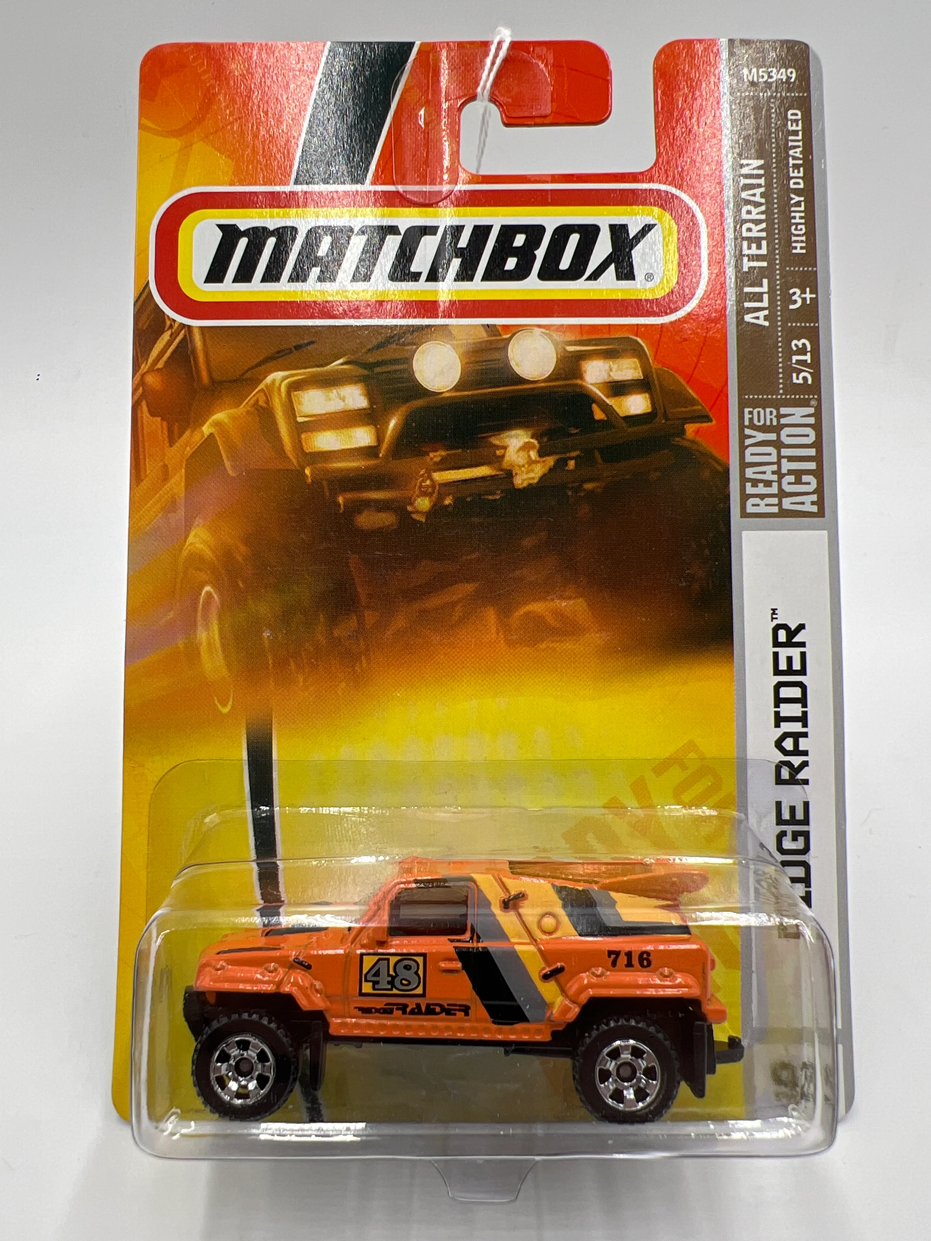 Matchbox All Terrain #92 Ridge Raider Orange 216H - Image 2