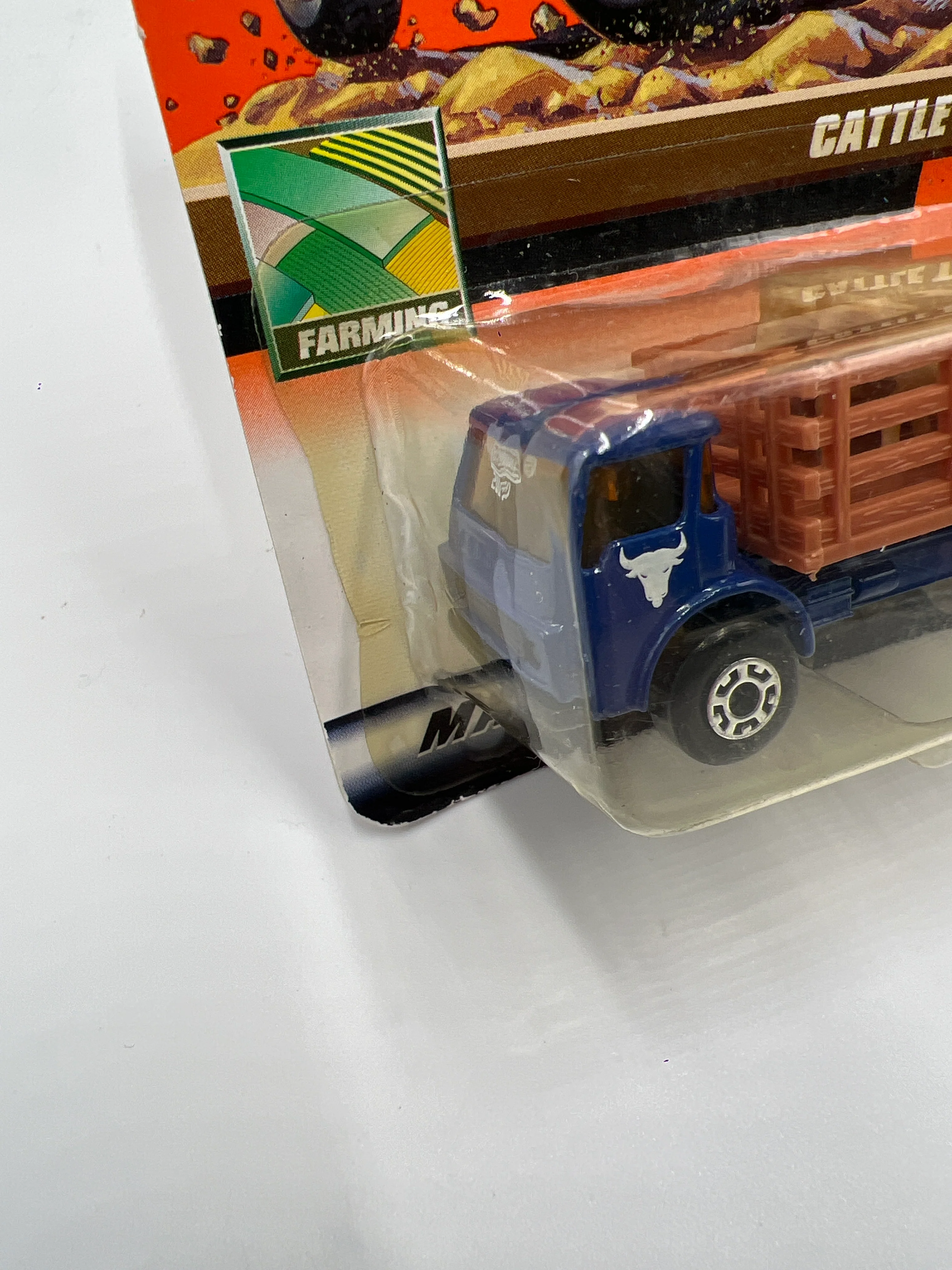 Matchbox Farming #50 Cattle Truck Blue 206H - Image 5