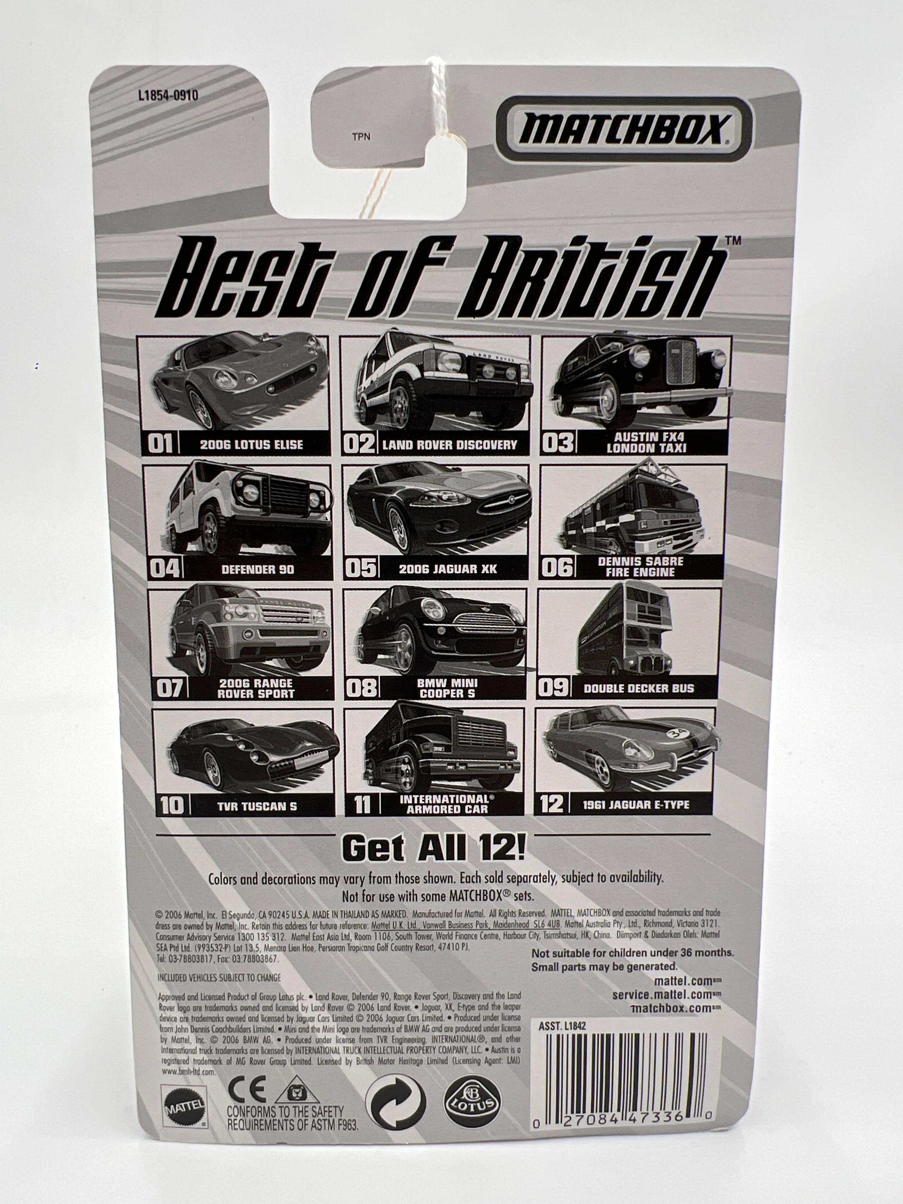 Matchbox Best Of British #11 International Armored Truck Dark Blue 174D - Image 6