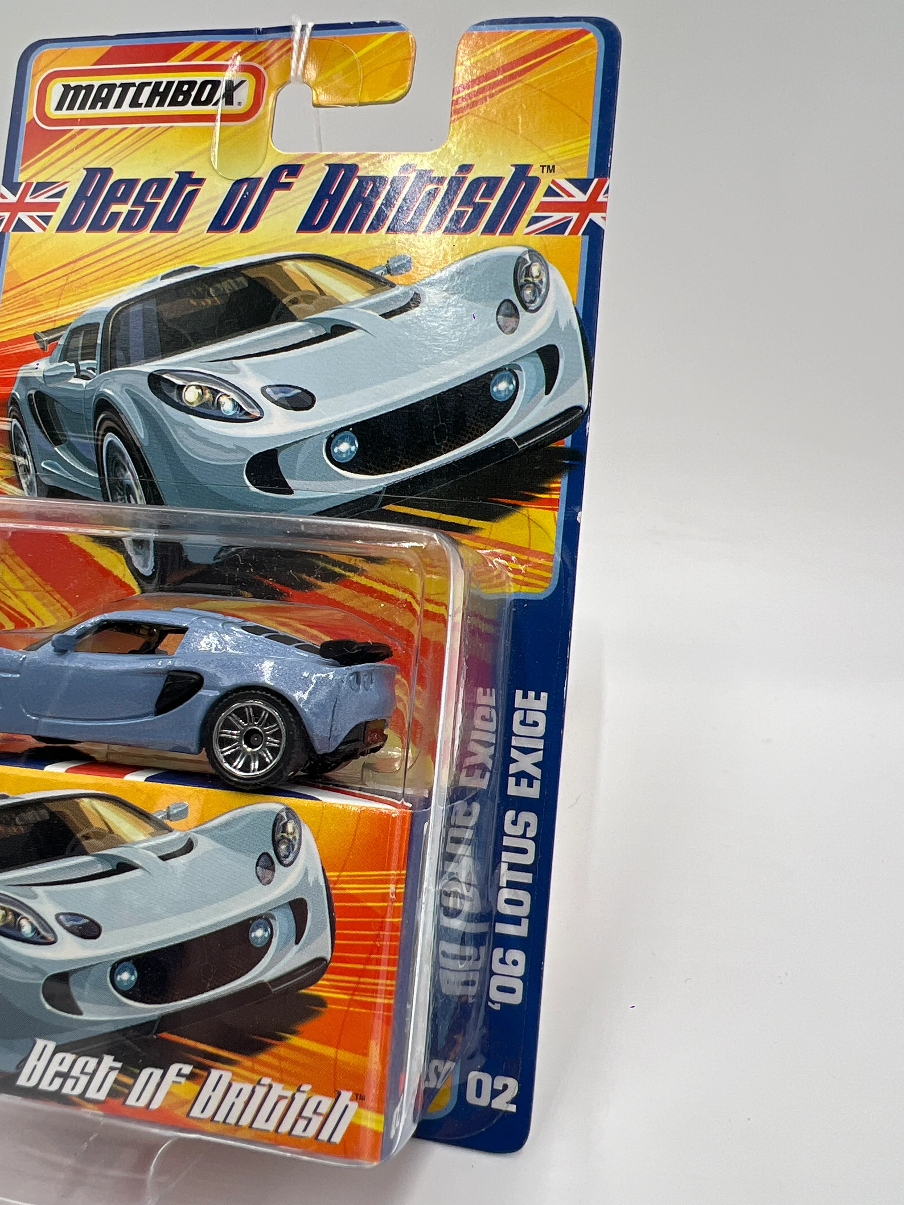 Matchbox Best Of British #2 06 Lotus Exige Light Blue 168G - Image 4
