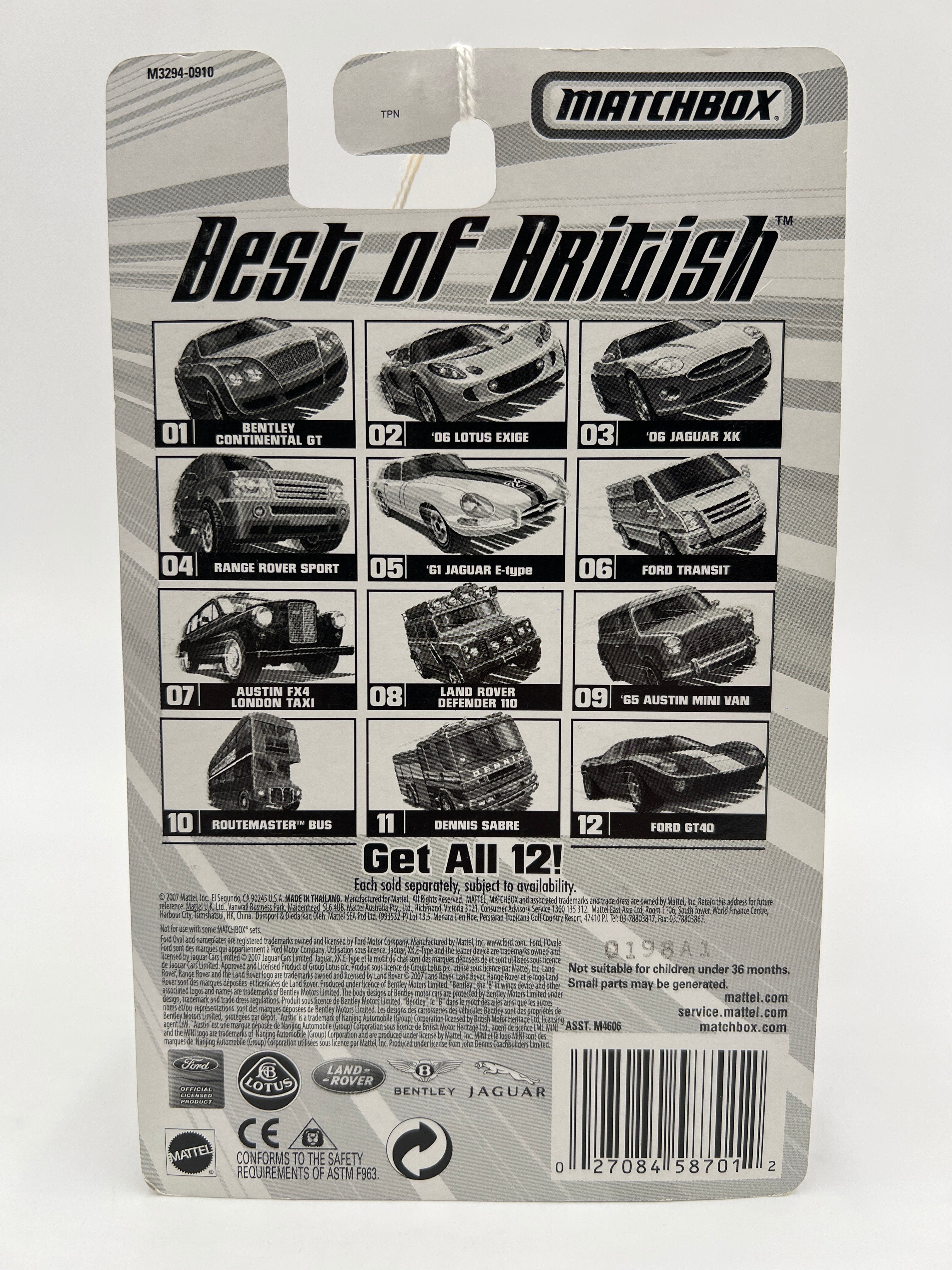 Matchbox Best Of British #4 Range Rover Sport Red SR - Image 6