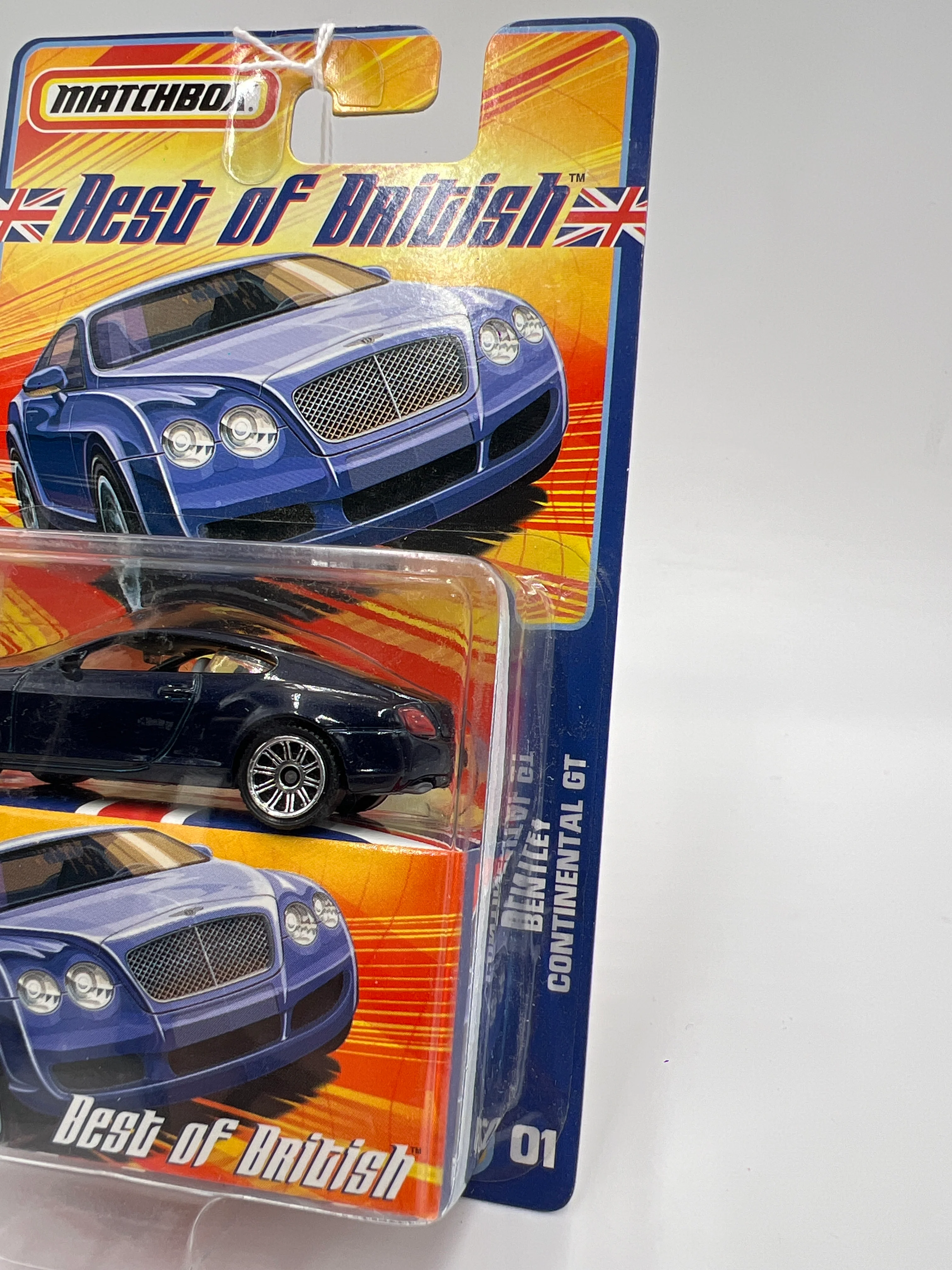 Matchbox Best Of British #1 Bentley Continental GT Blue 168S - Image 4