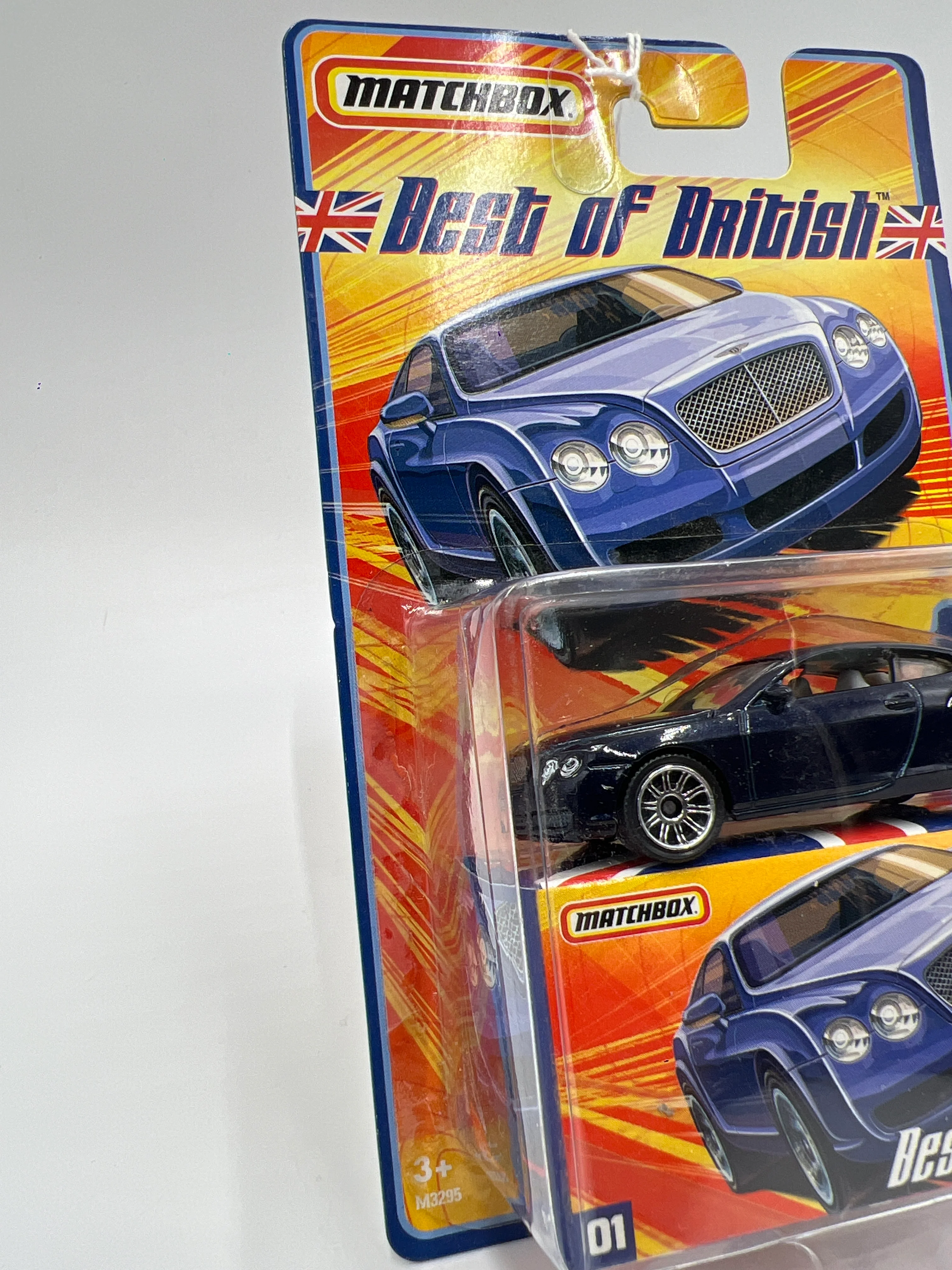 Matchbox Best Of British #1 Bentley Continental GT Blue 168S - Image 5
