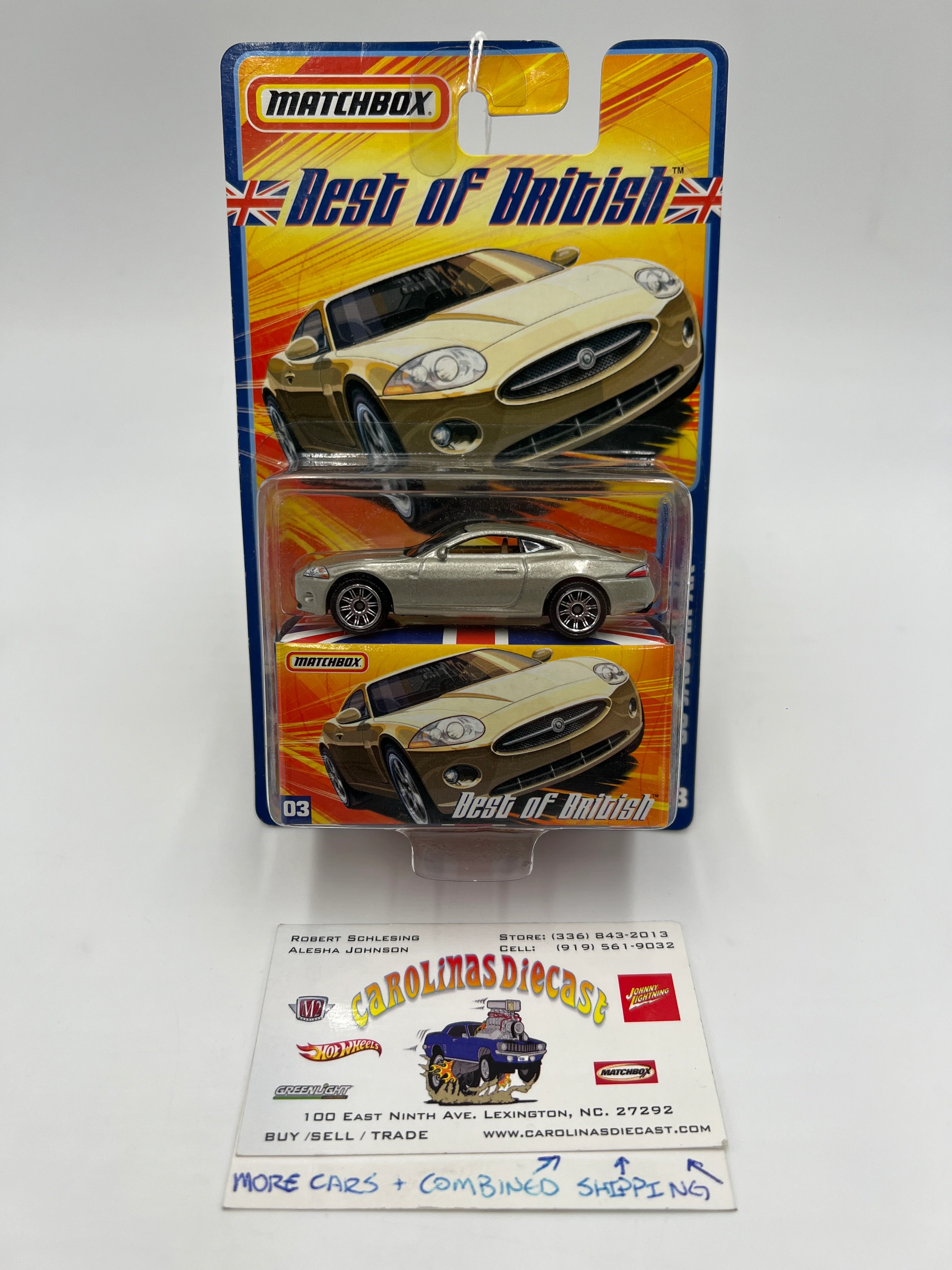 Matchbox Best Of British #3 06 Jaguar XK 169J