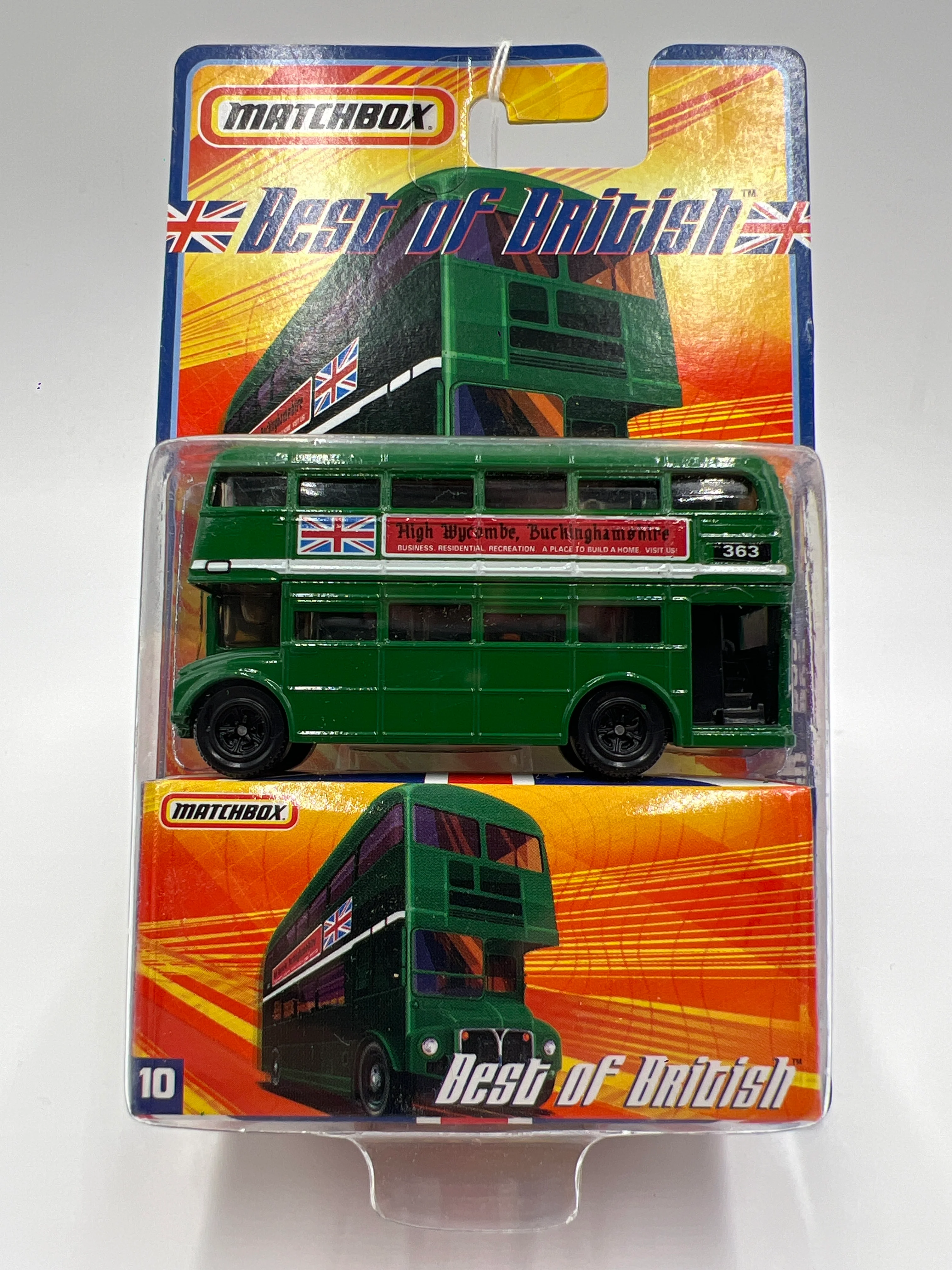 Matchbox Best Of British #10 Routemaster Bus Green 166J - Image 2