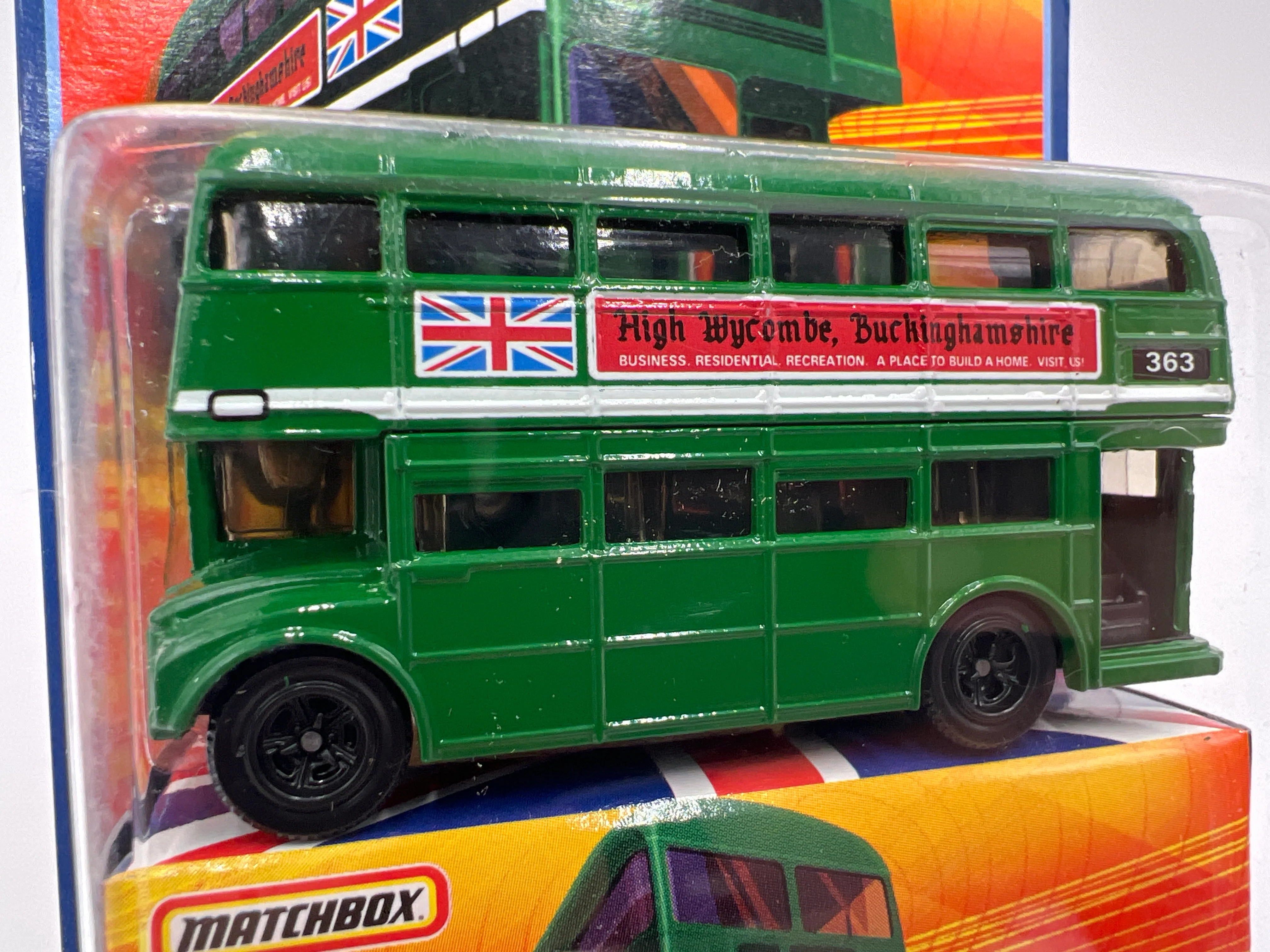 Matchbox Best Of British #10 Routemaster Bus Green 166J - Image 3