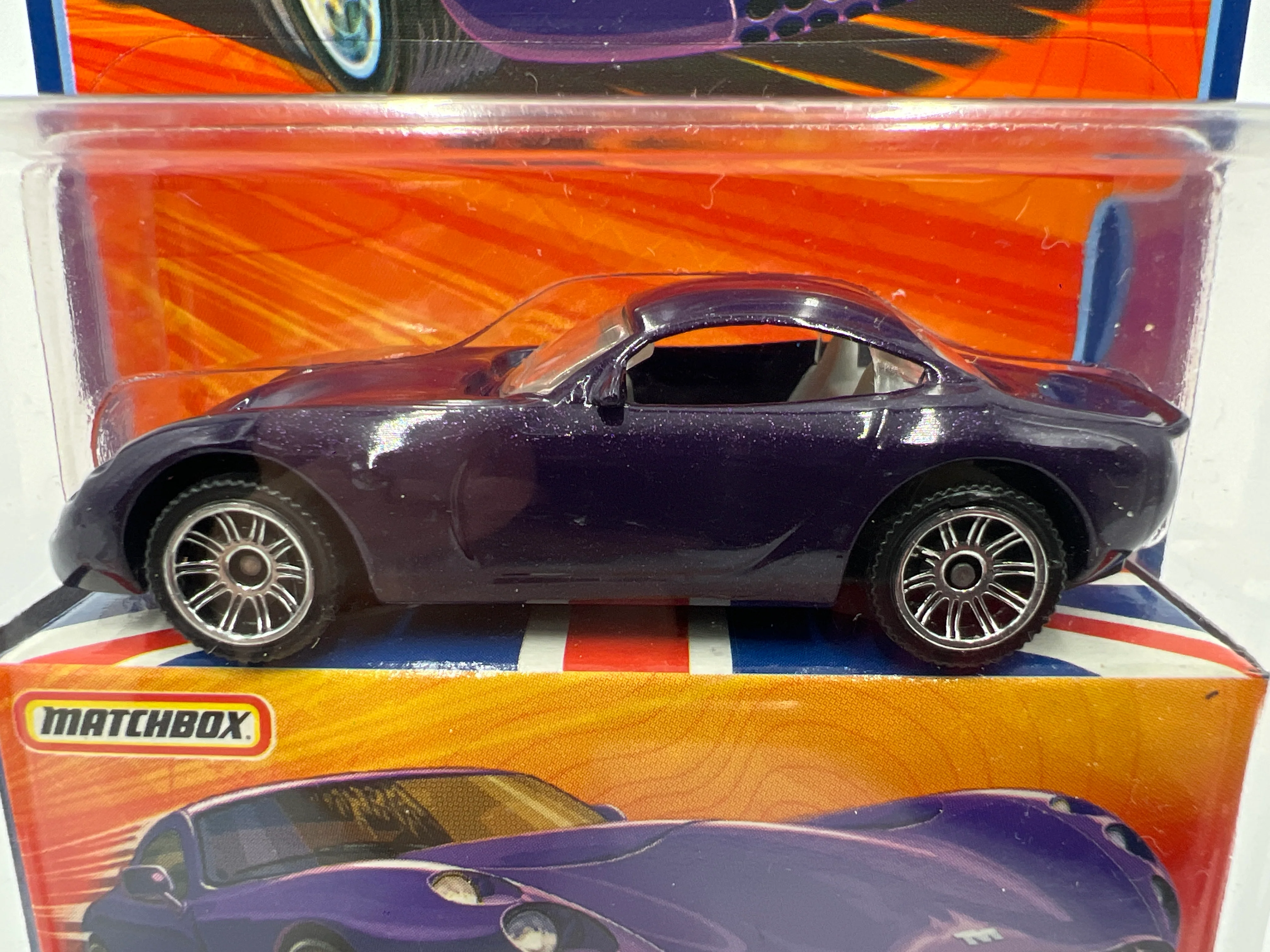 Matchbox Best Of British #10 TVR Tuscan S Purple 172A - Image 3