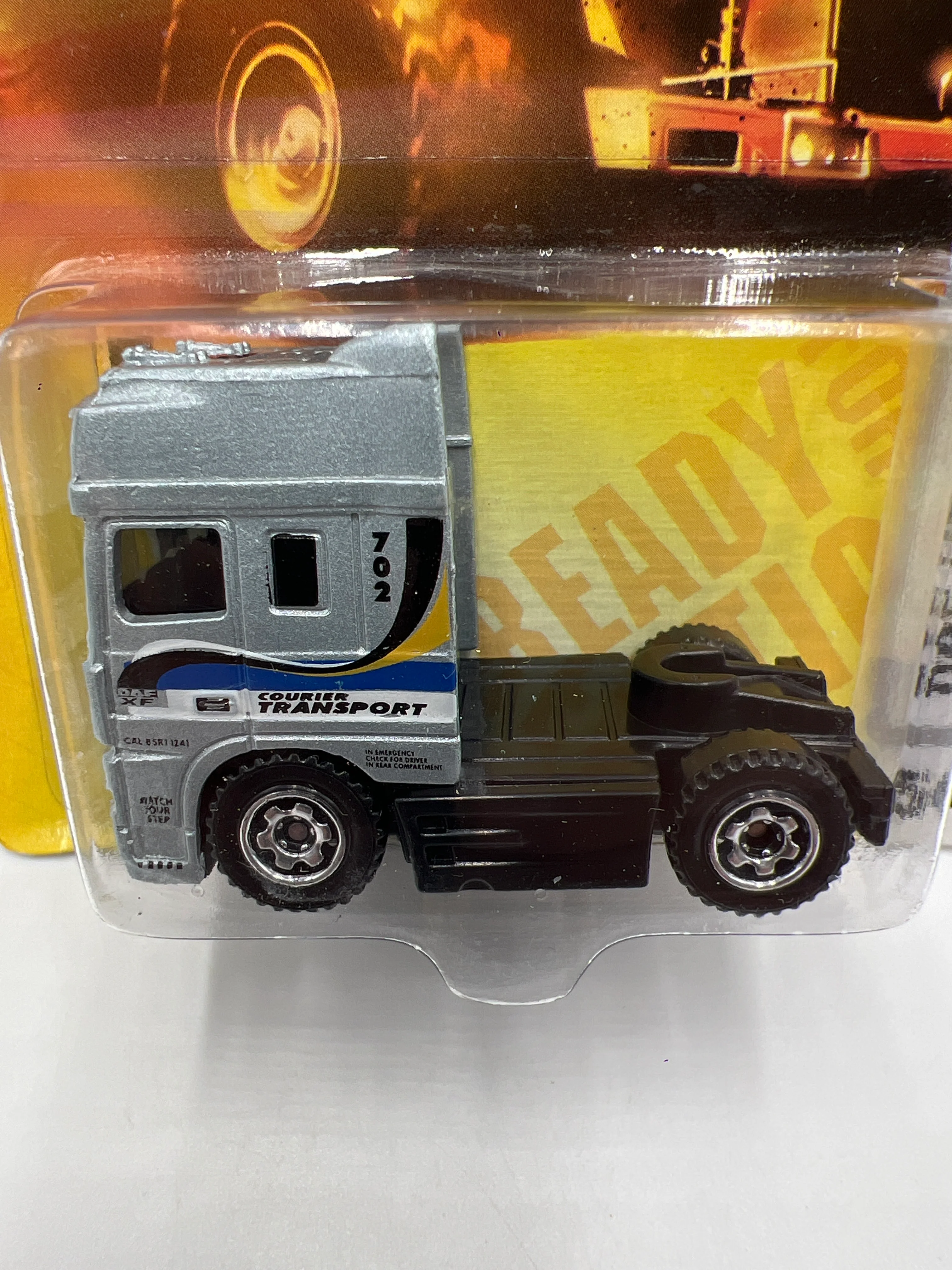 Matchbox City Action #54 DAF XF 95 Space Cab Silver 208C - Image 3
