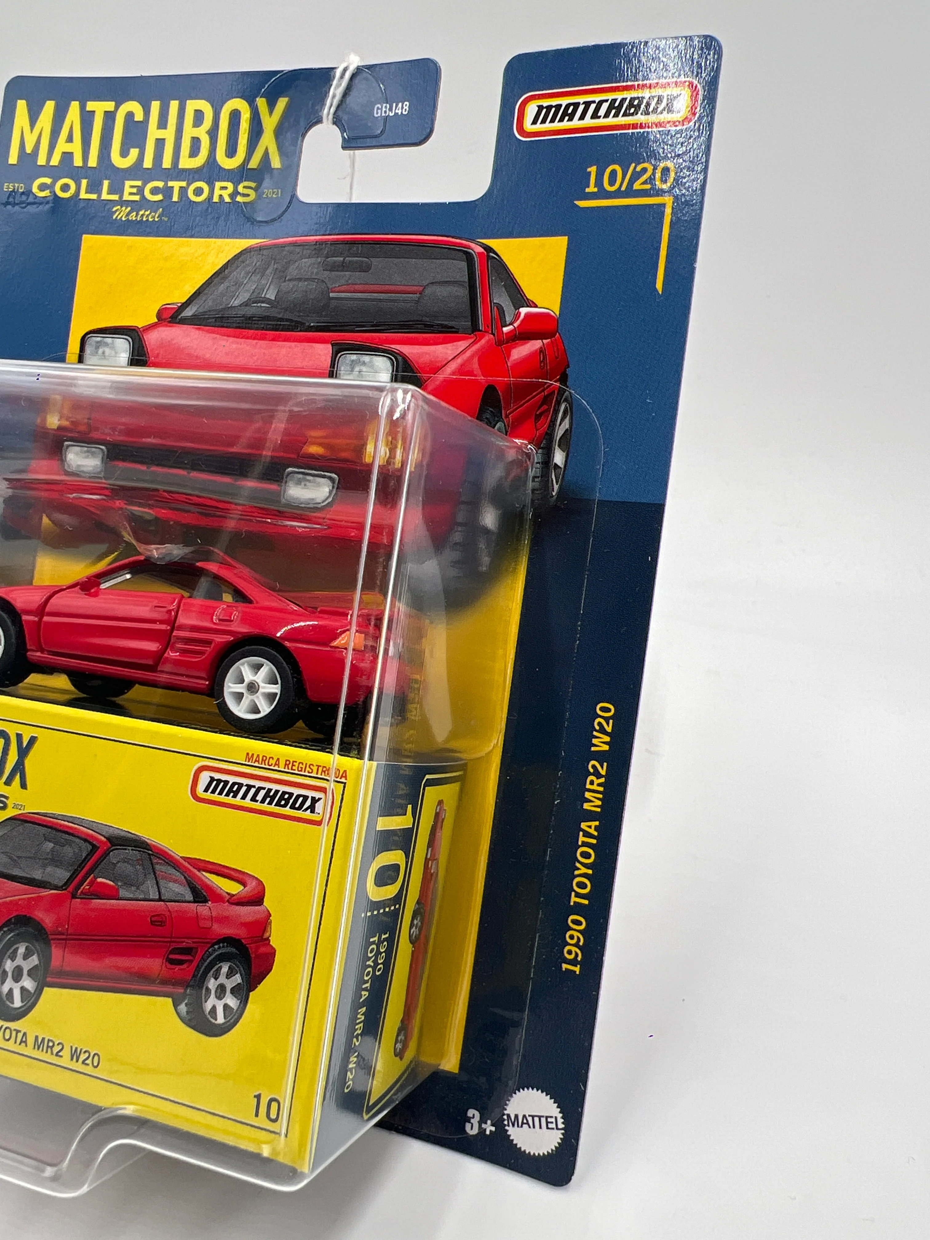 Matchbox Collectors #10 1990 Toyota MR2 W20 Red RHD/LU - Image 5
