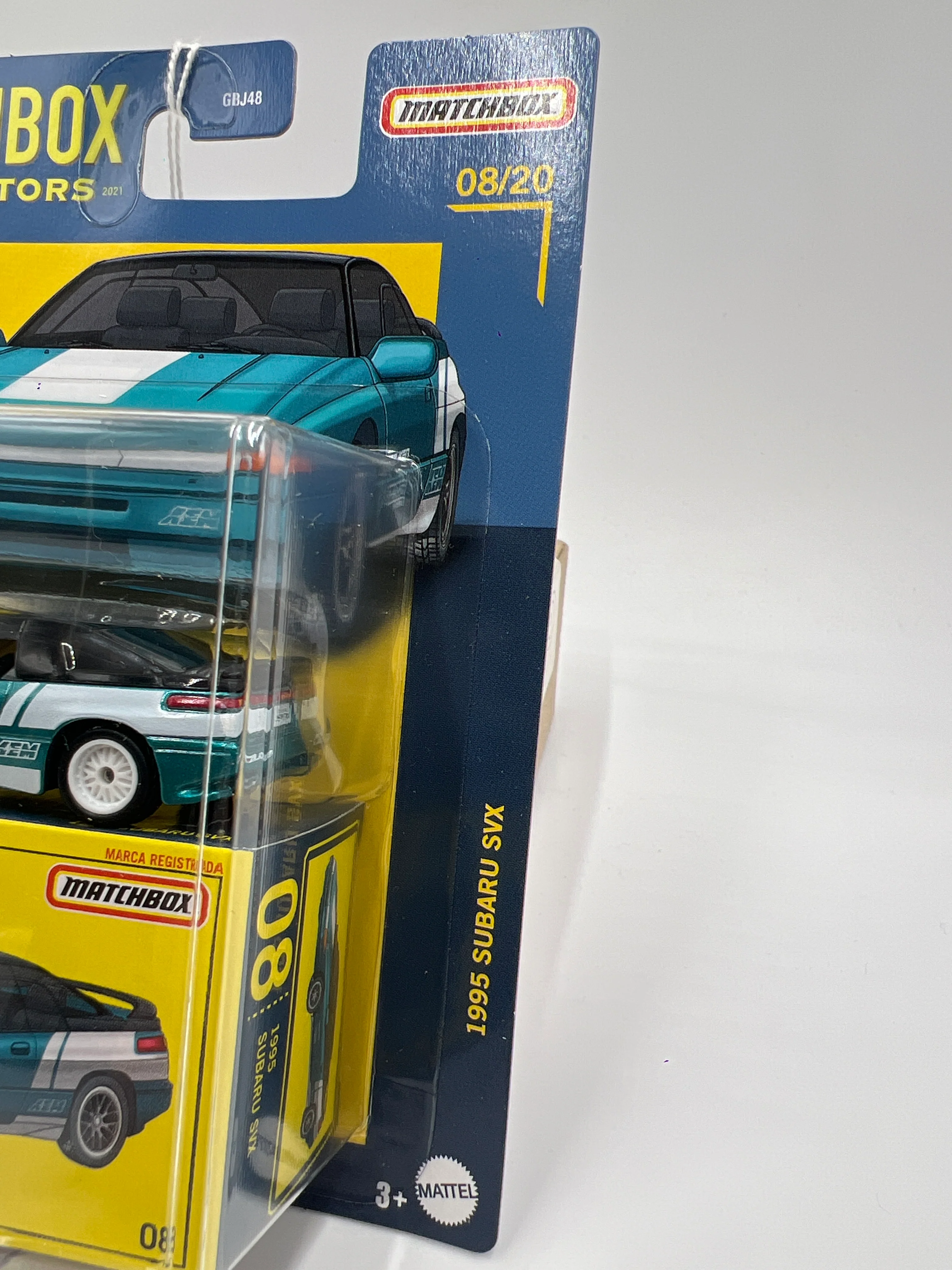 Matchbox Collectors #8 1995 Subaru SVX Teal 170i - Image 4