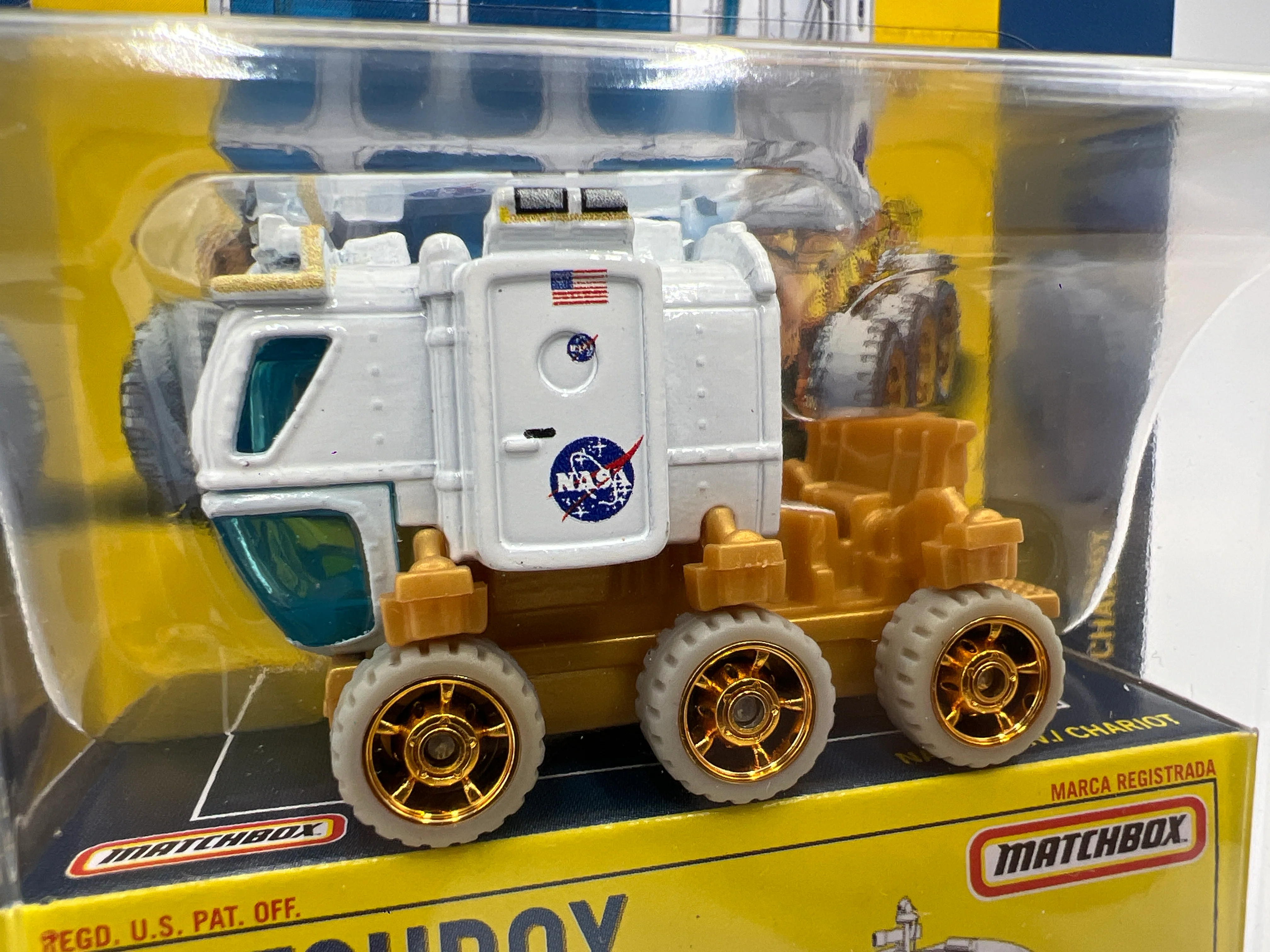 Matchbox Collectors #11 NASA S.E.V./ Chariot White/Gold - Image 3
