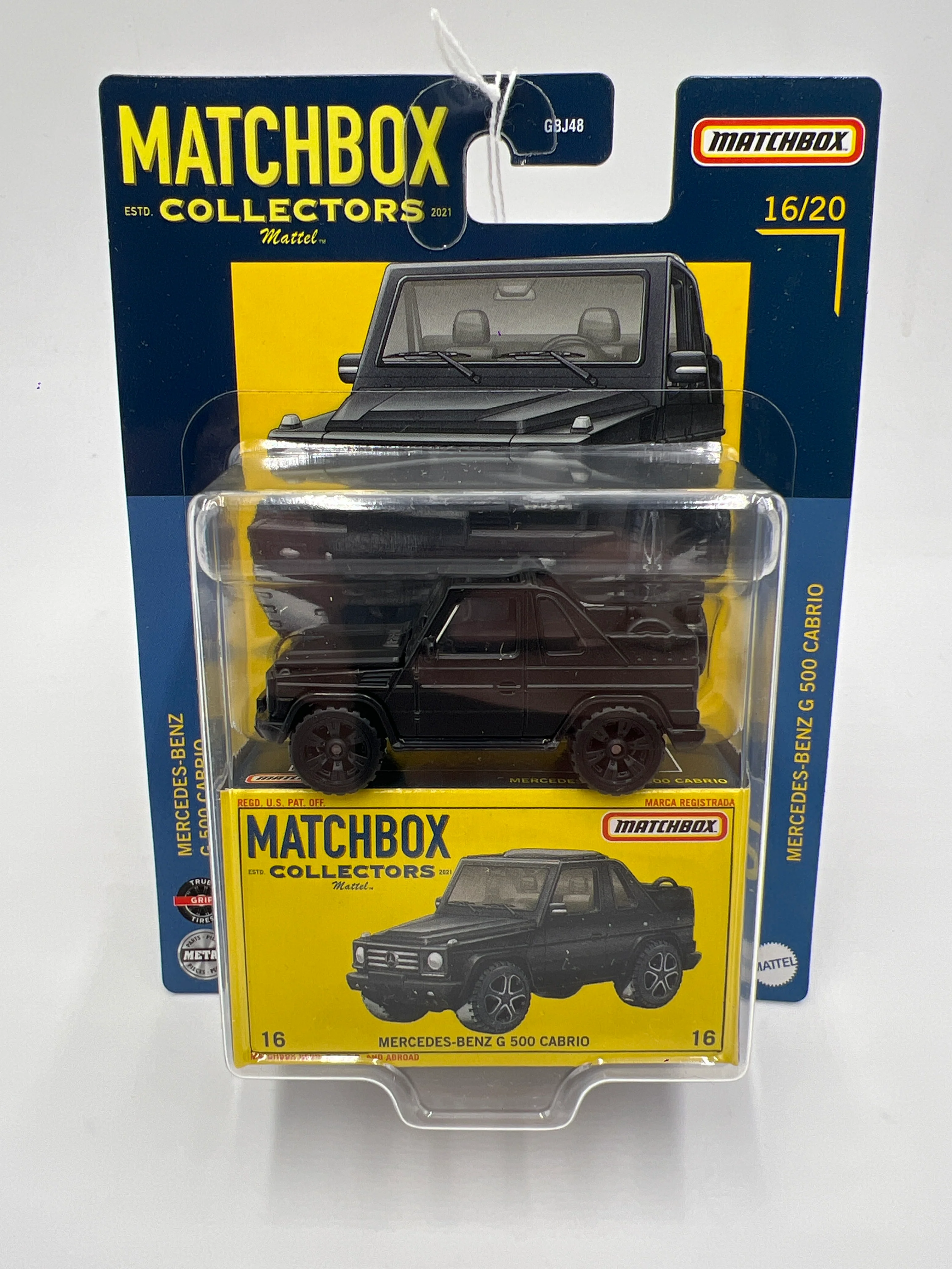 Matchbox Collectors #16 Mercedes-Benz G 500 Cabrio Black 169i - Image 2