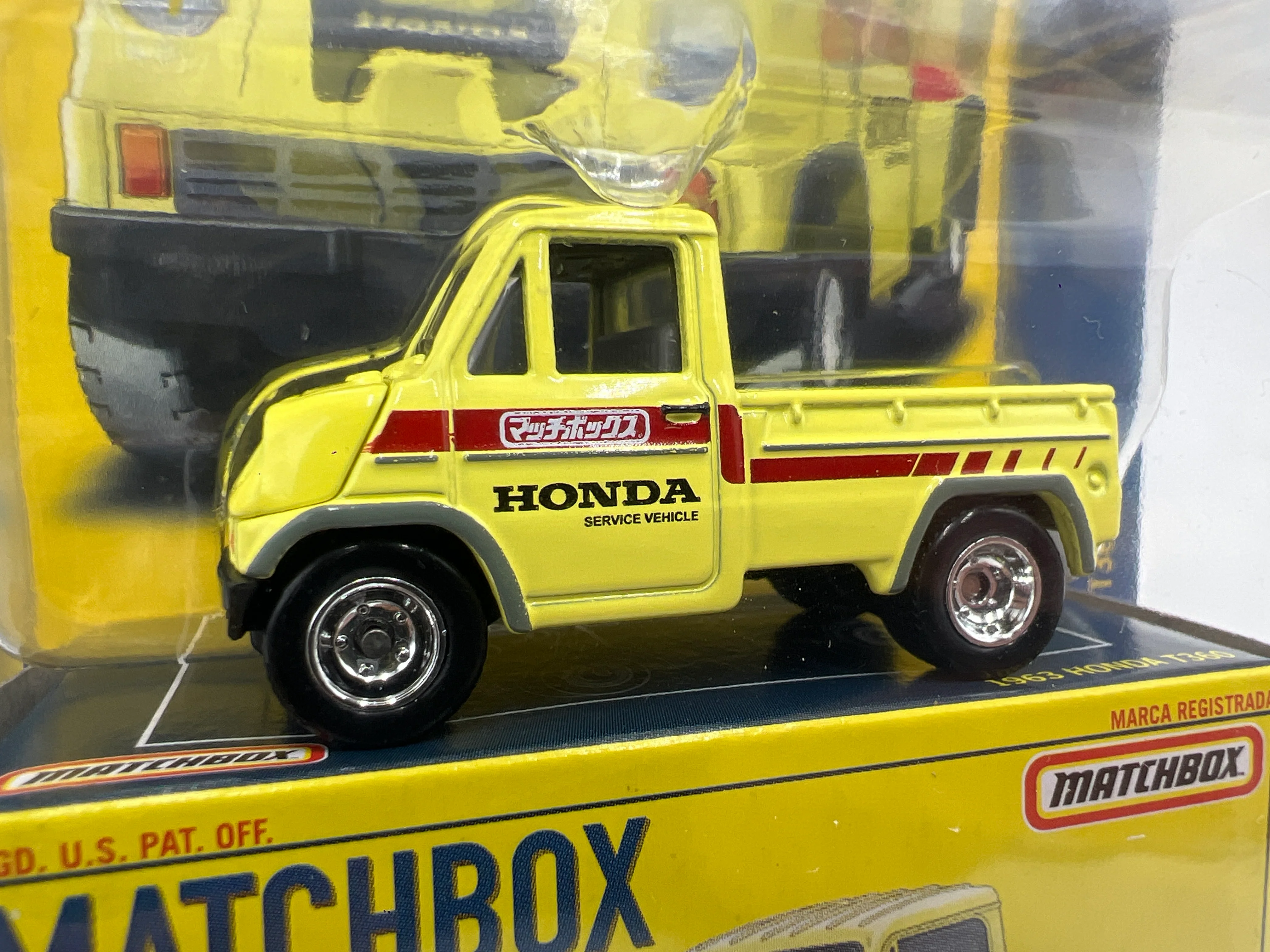Matchbox Collectors #5 1963 Honda T360 Yellow 172H - Image 3