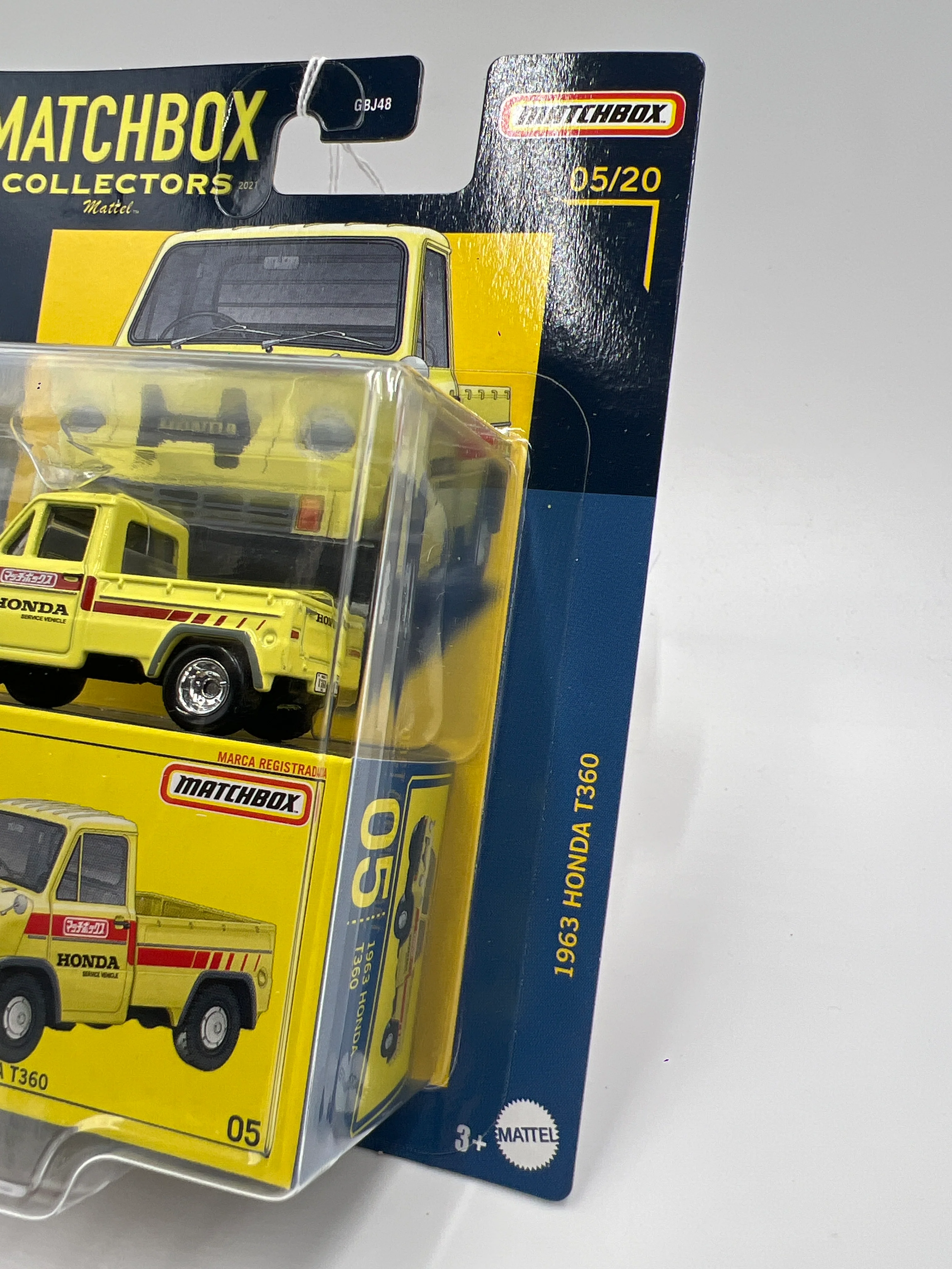 Matchbox Collectors #5 1963 Honda T360 Yellow 172H - Image 4