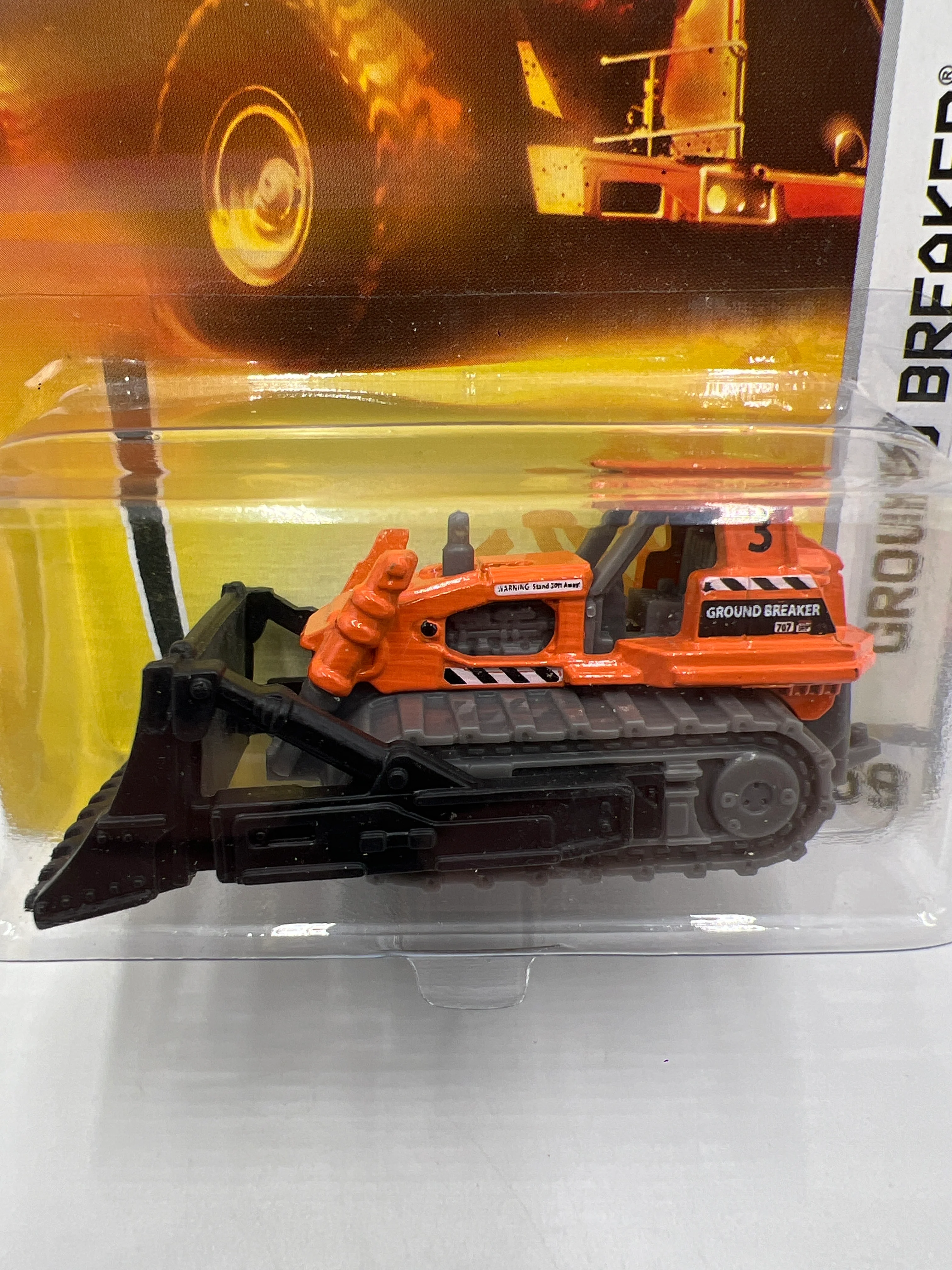 Matchbox Construction #59 Ground Breaker Orange 209H - Image 3