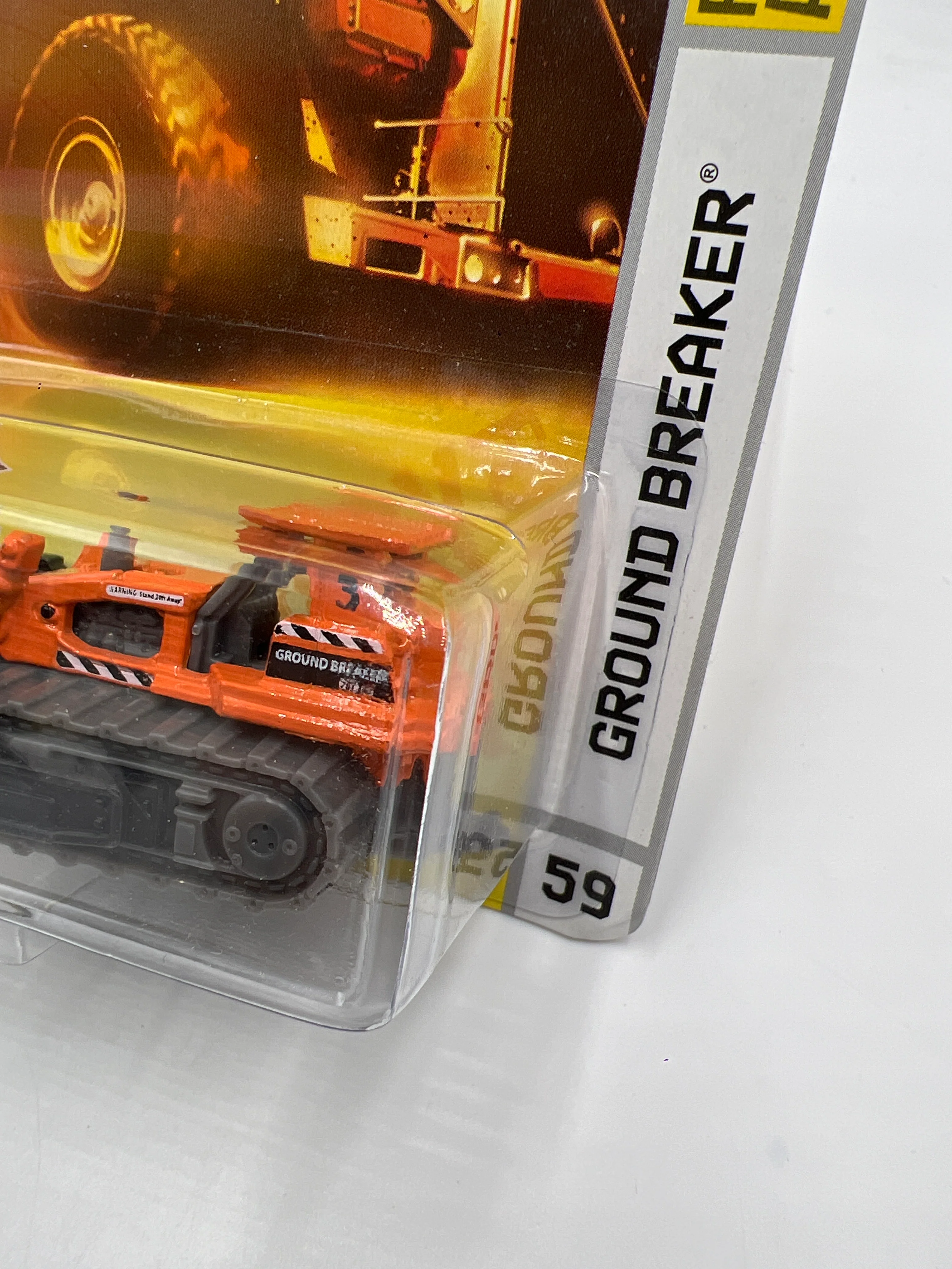 Matchbox Construction #59 Ground Breaker Orange 209H - Image 4