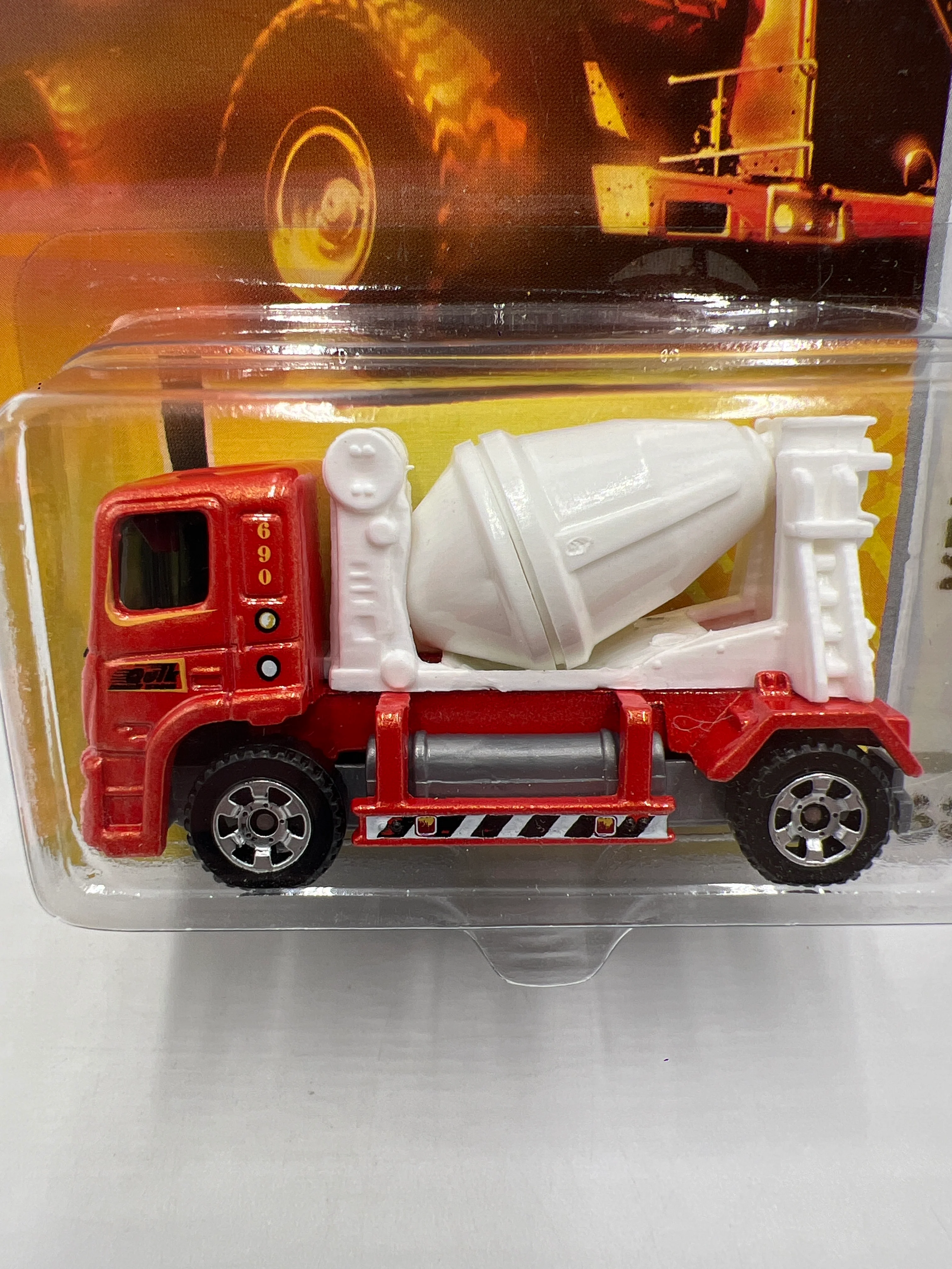Matchbox Construction #62 MBX Mixer Orange 216Q - Image 3