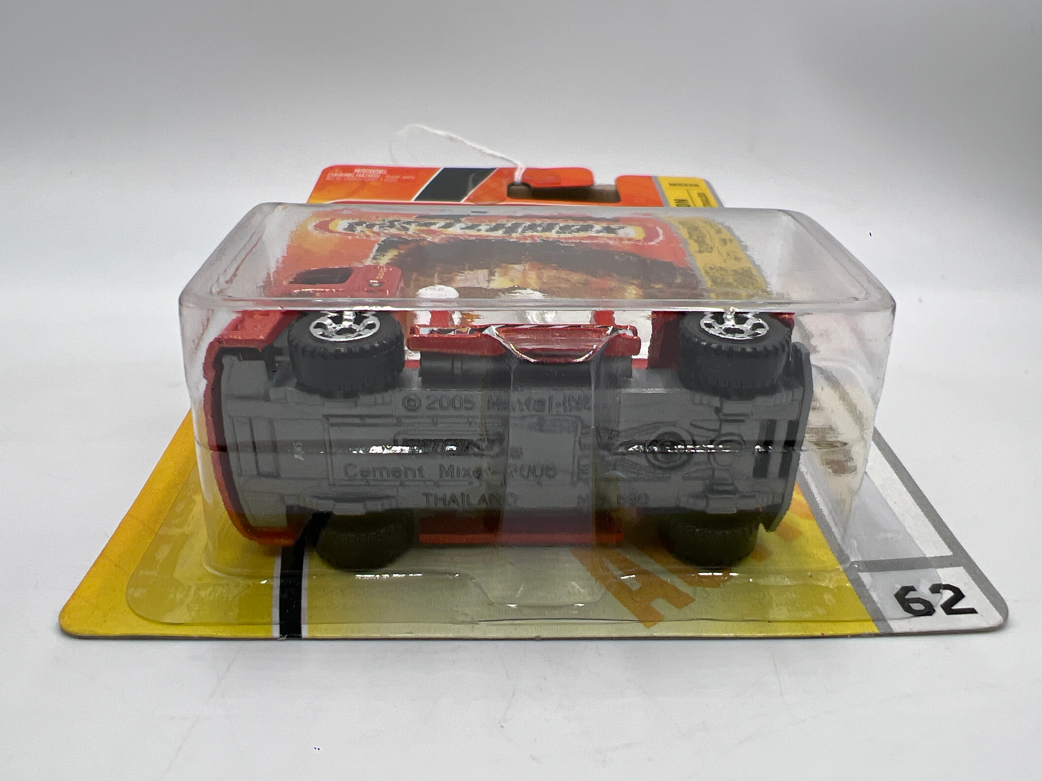 Matchbox Construction #62 MBX Mixer Orange 216Q - Image 6