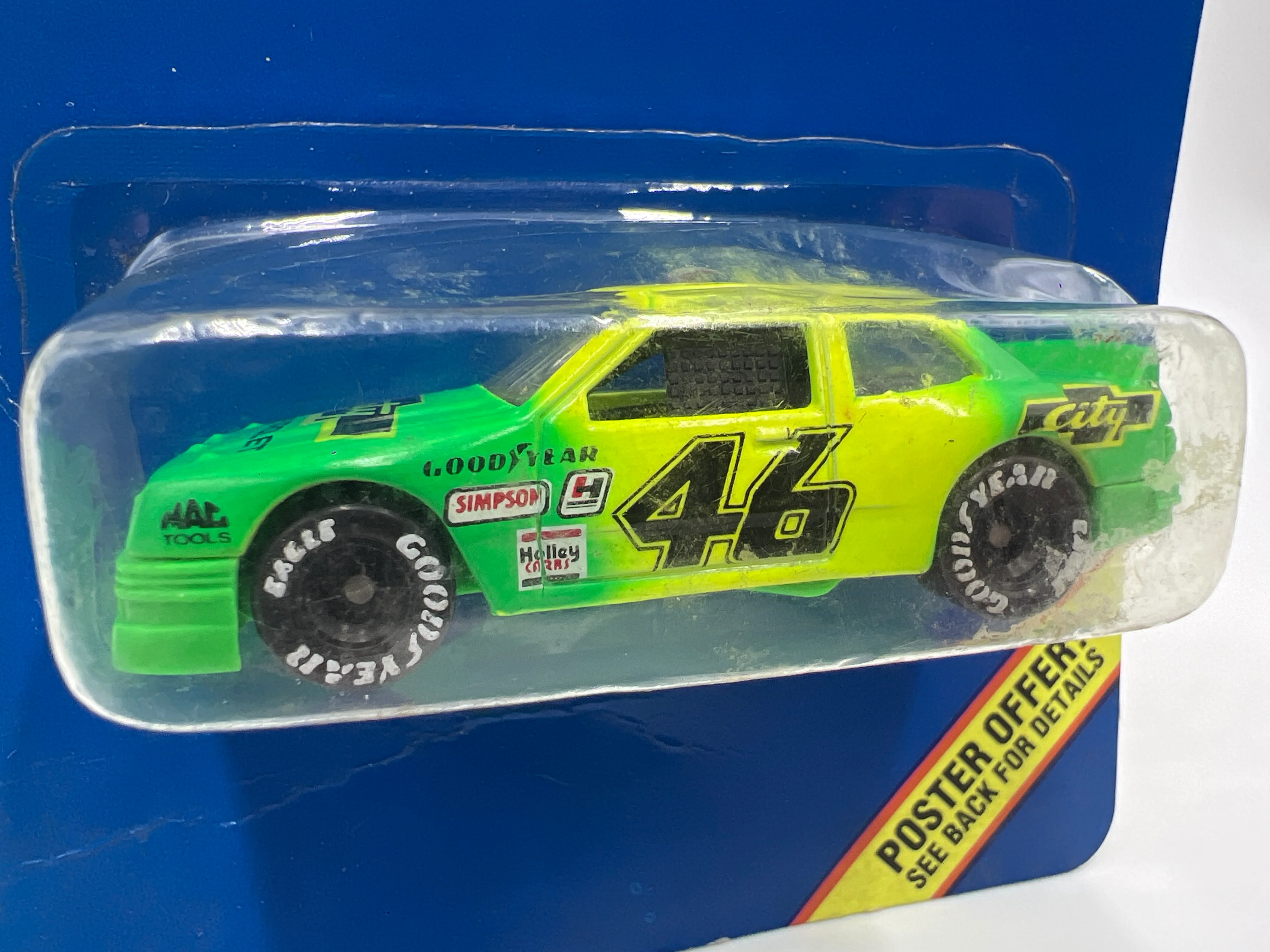 Matchbox Days Of Thunder Team Race-Car Transporter & Race Car Mello Yello/City Chevrolet Lot Of 2 - Image 9
