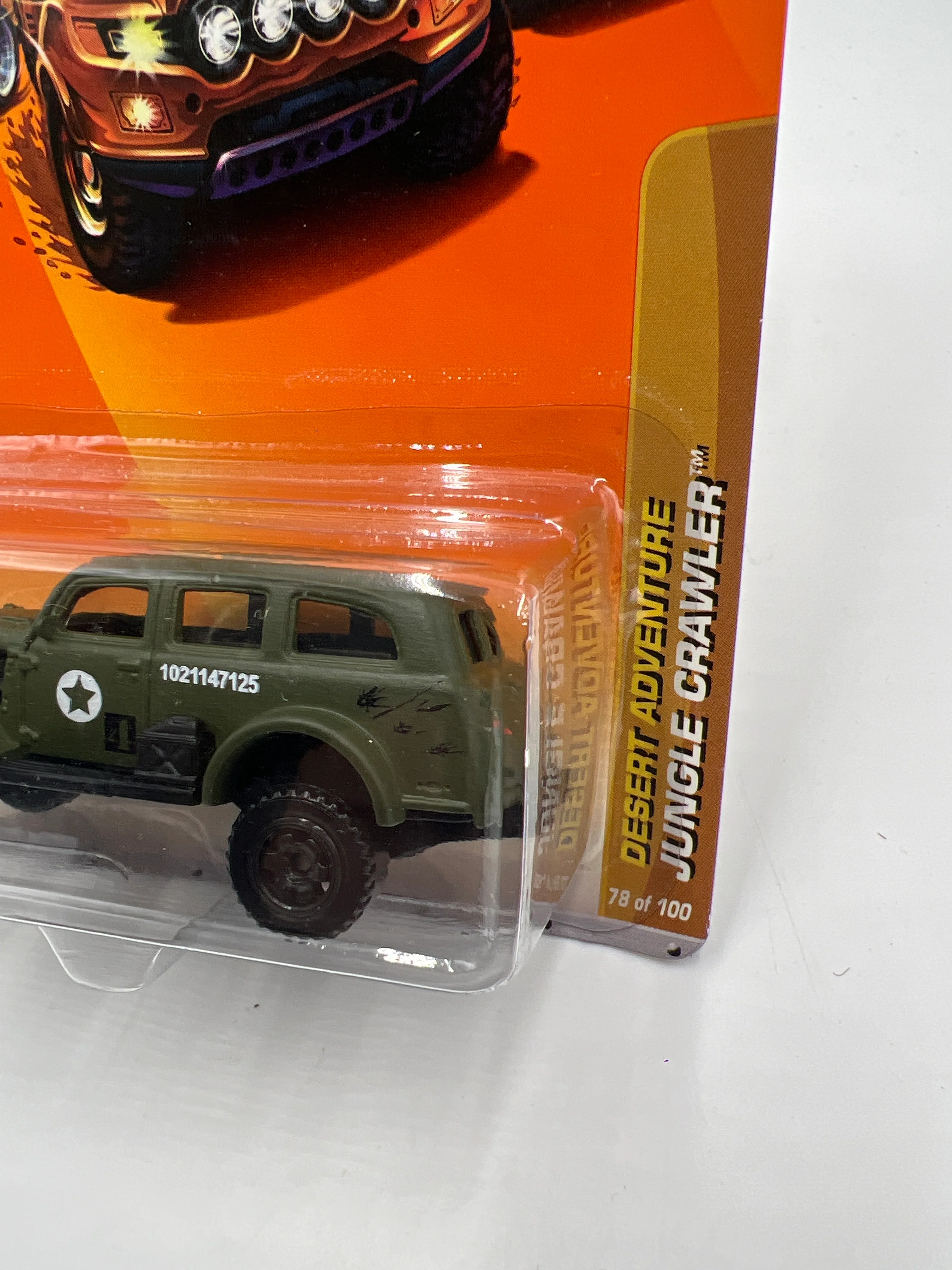 Matchbox Desert Adventure Jungle Crawler Army #78 - Image 4