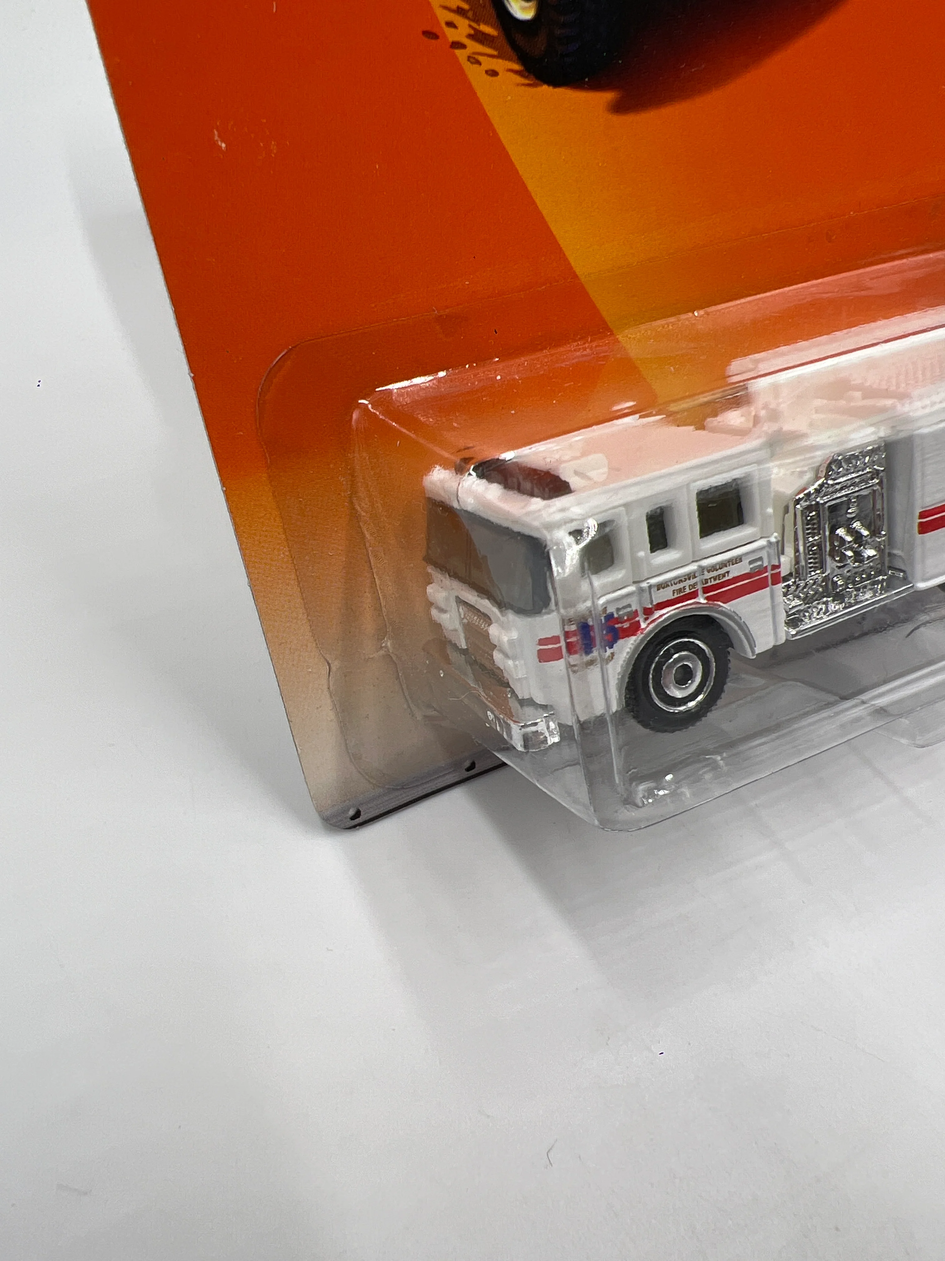 Matchbox Emergency Response #56 Pierce Dash Fire Truck White 216J - Image 5