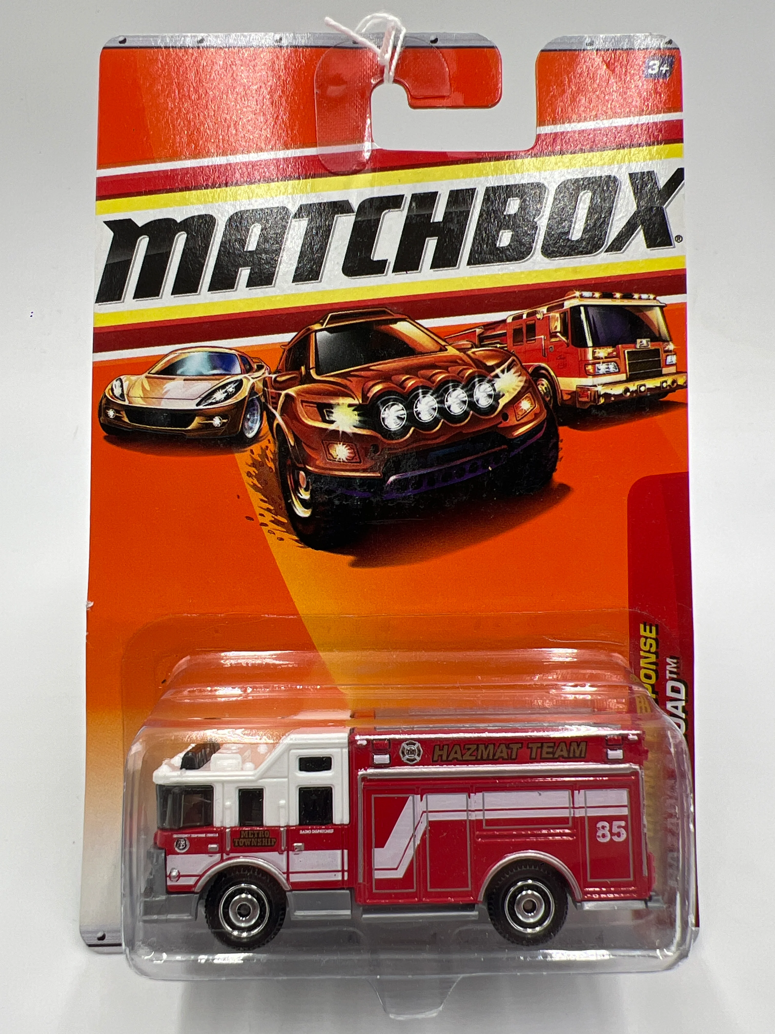 Matchbox Emergency Response #51 Hazard Squad Hazmat Red 216J - Image 2