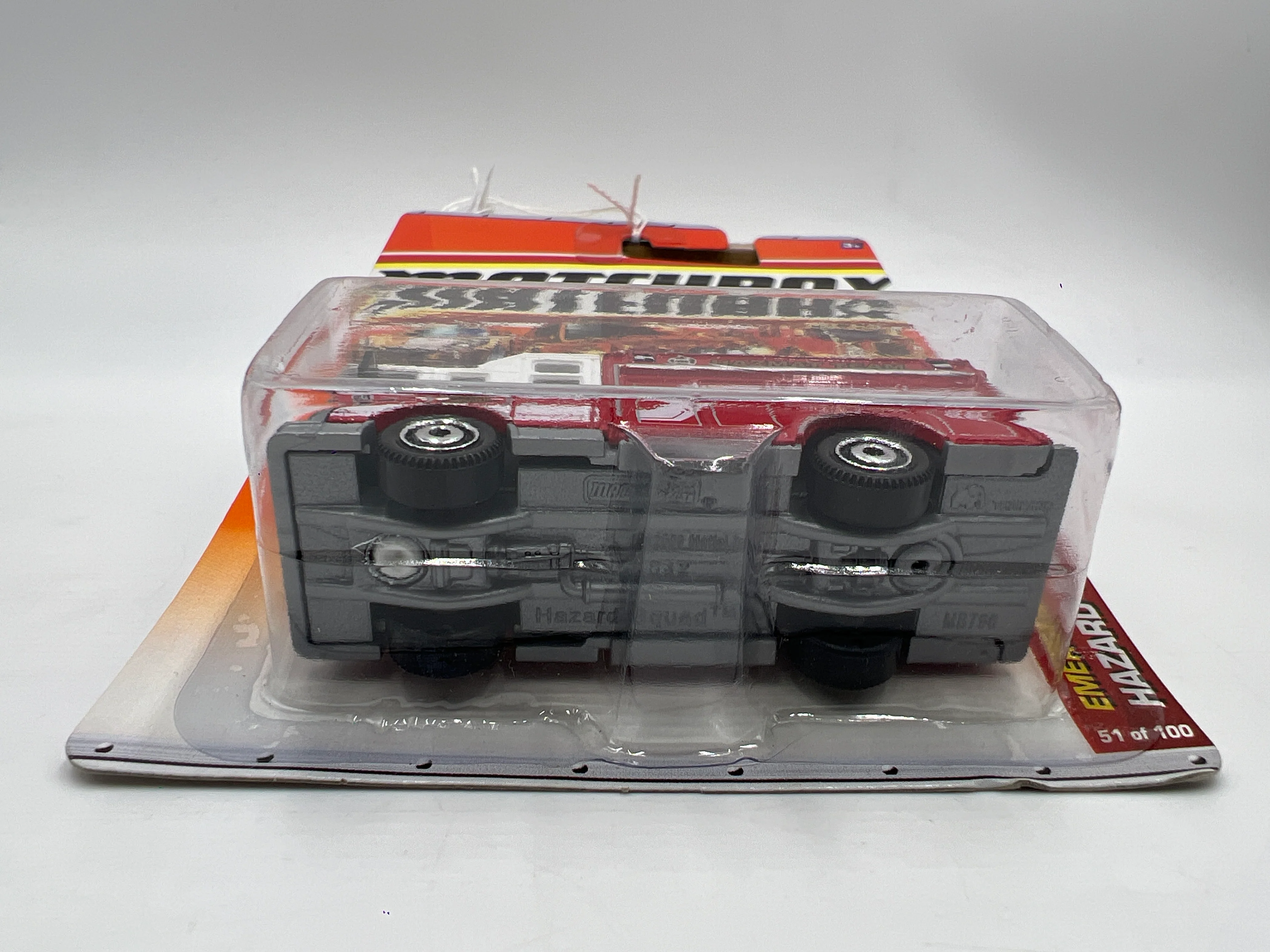 Matchbox Emergency Response #51 Hazard Squad Hazmat Red 216J - Image 6