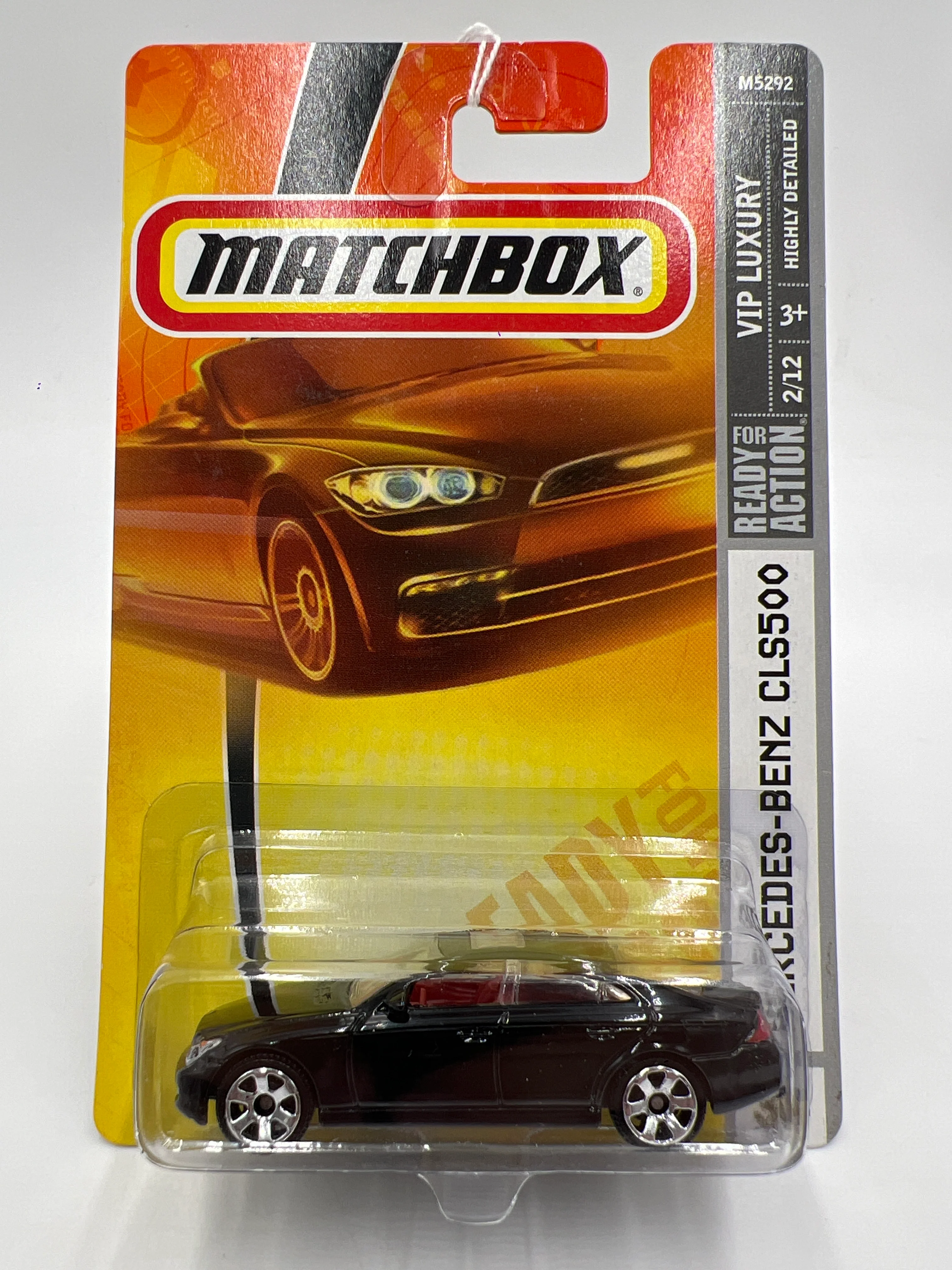 Matchbox VIP Luxury #34 Mercedes-Benz CLS500 Black 217G - Image 2