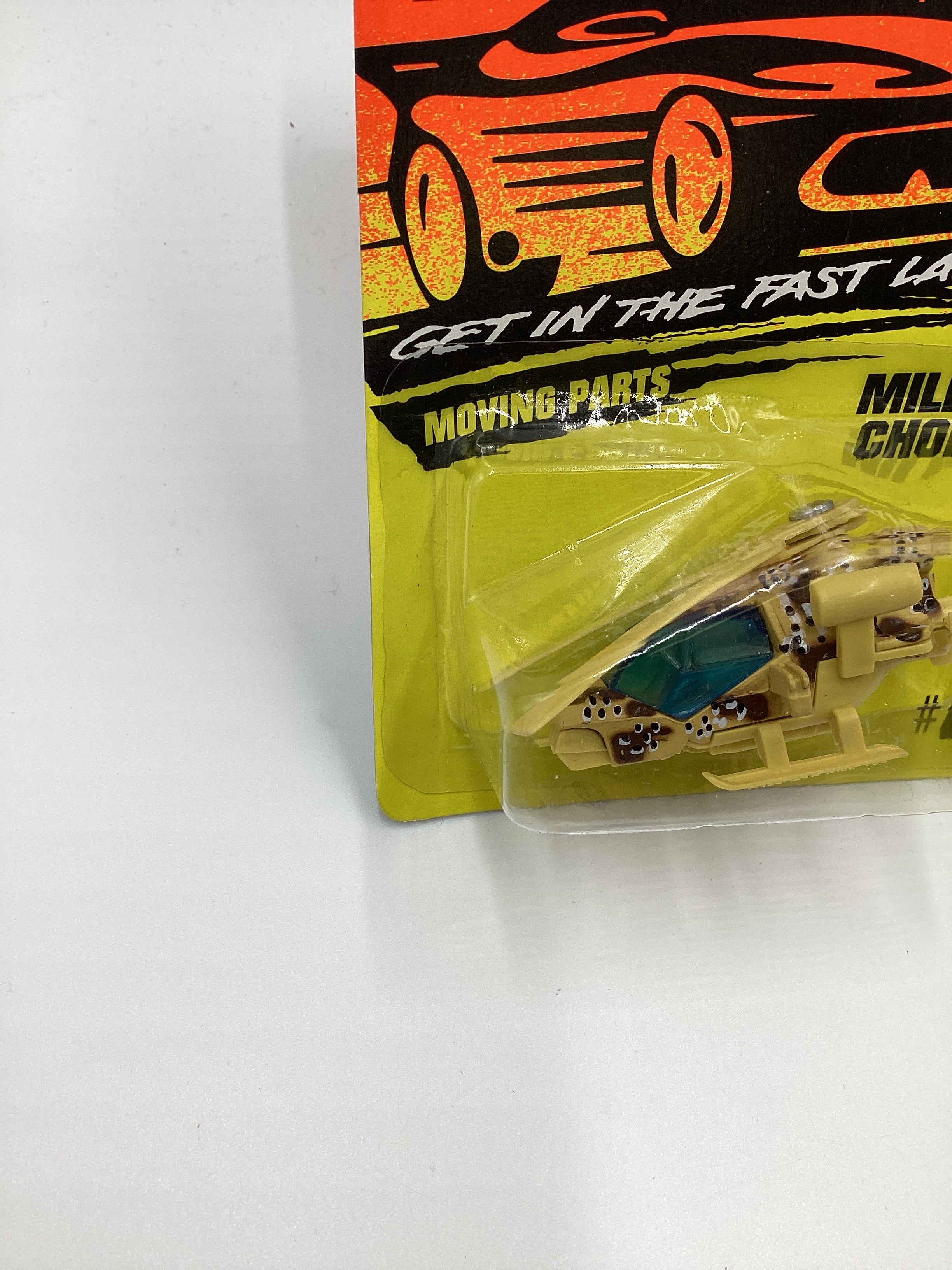 Matchbox Moving Parts Get In The Fast Lane #46 Military Chopper 207F - Image 5