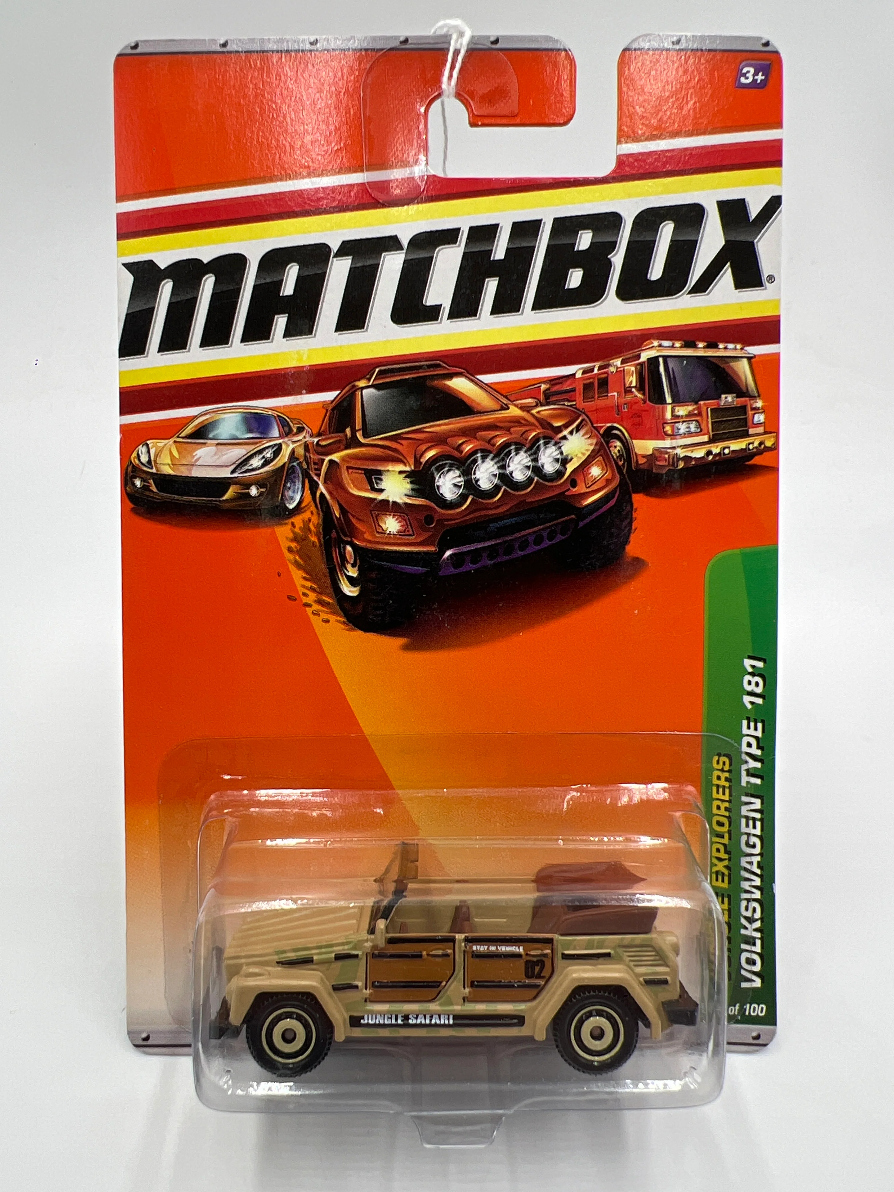Matchbox Jungle Explorers #98 Volkswagen Type 181 210F - Image 2